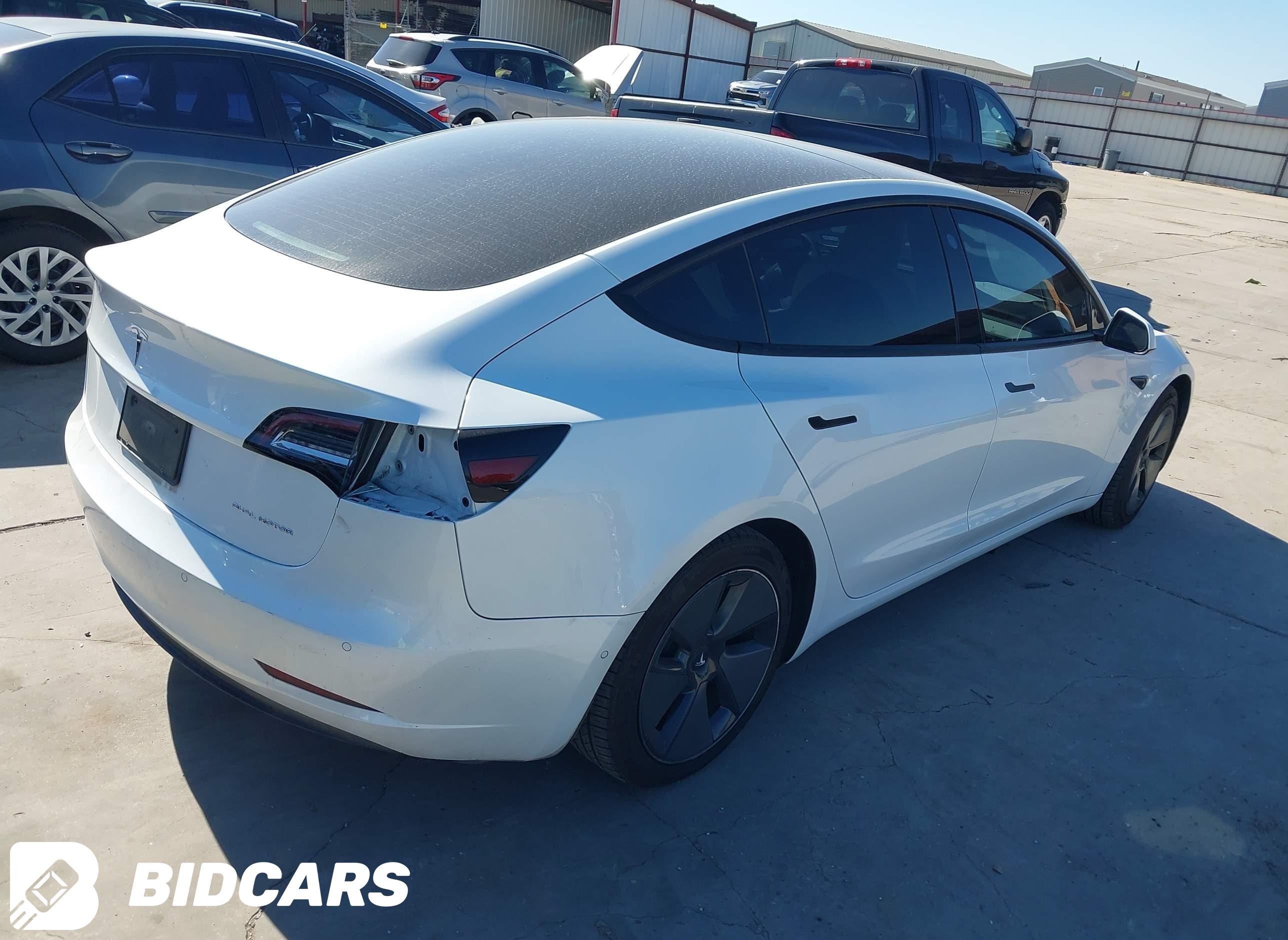 2021 Tesla Model 3, Long Rang...