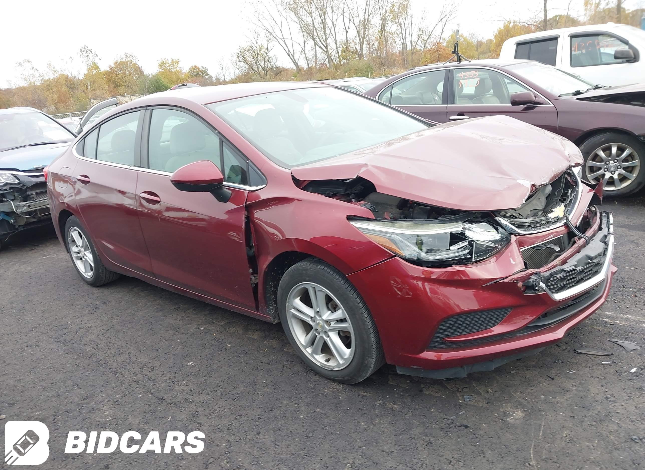 2016 Chevrolet Cruze, Lt Auto