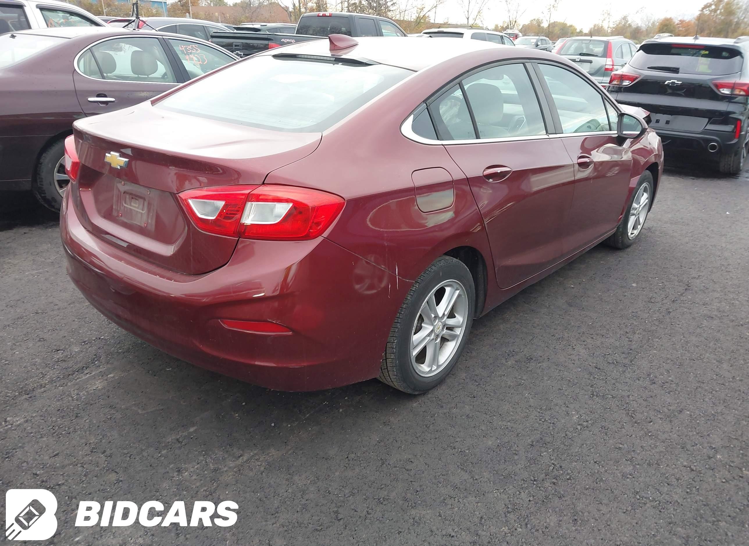 2016 Chevrolet Cruze, Lt Auto