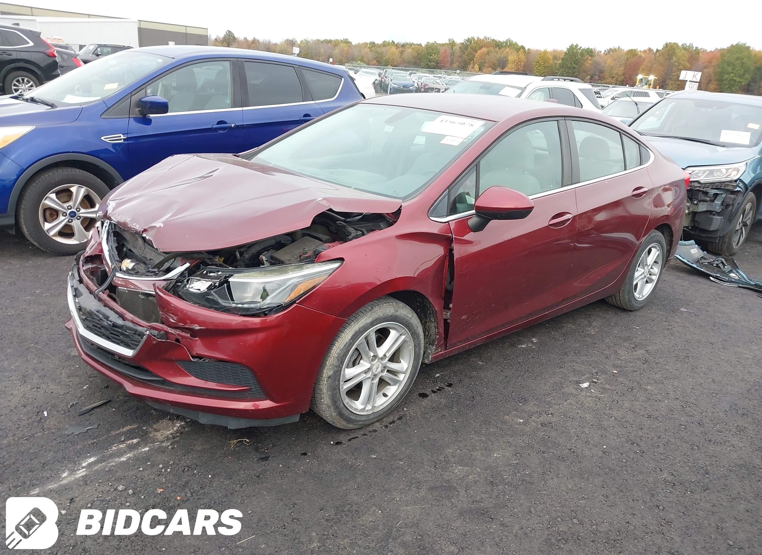 2016 Chevrolet Cruze, Lt Auto