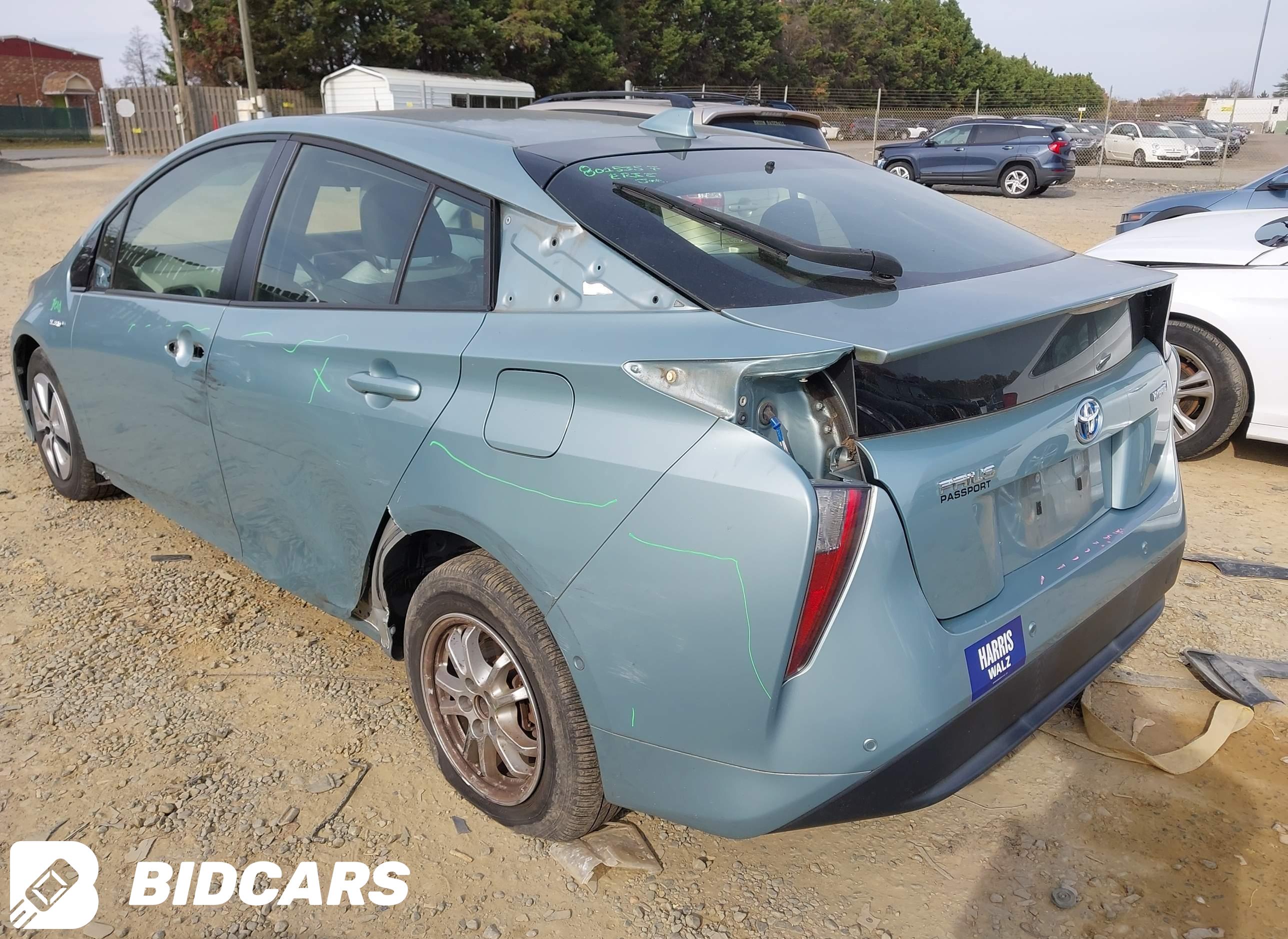 2017 Toyota Prius, Three
