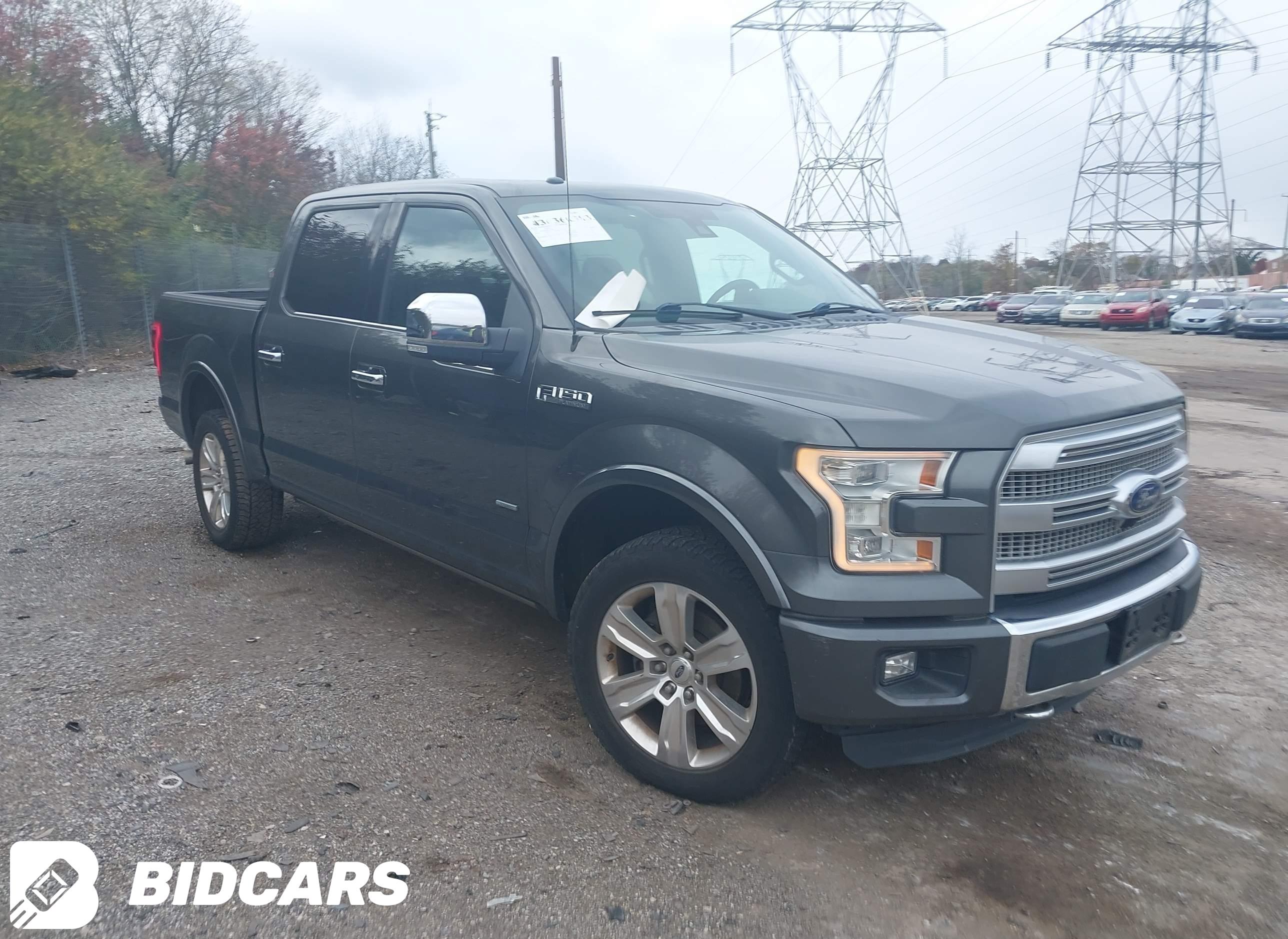 2015 Ford F-150, Platinum