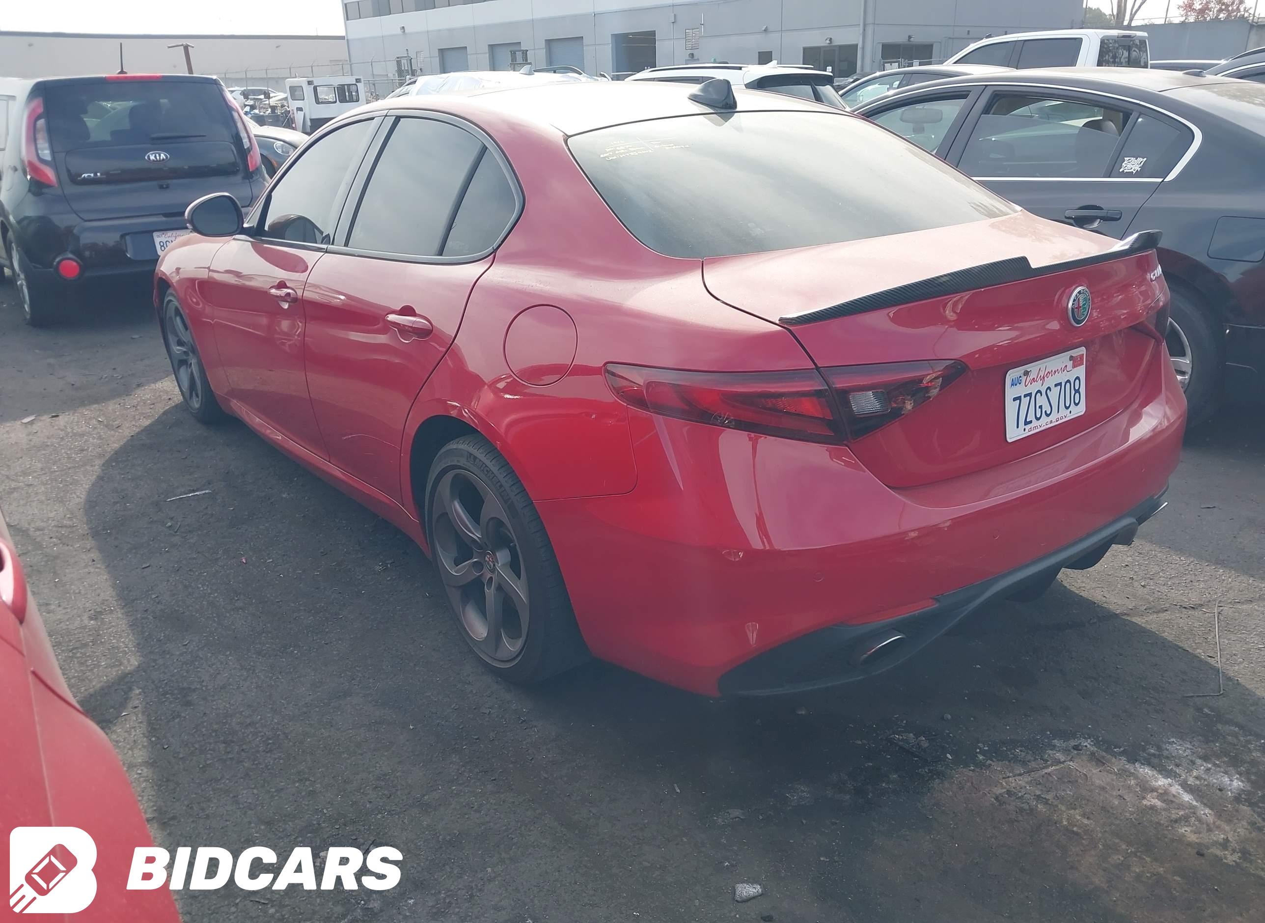 2017 Alfa Romeo Giulia, Rwd