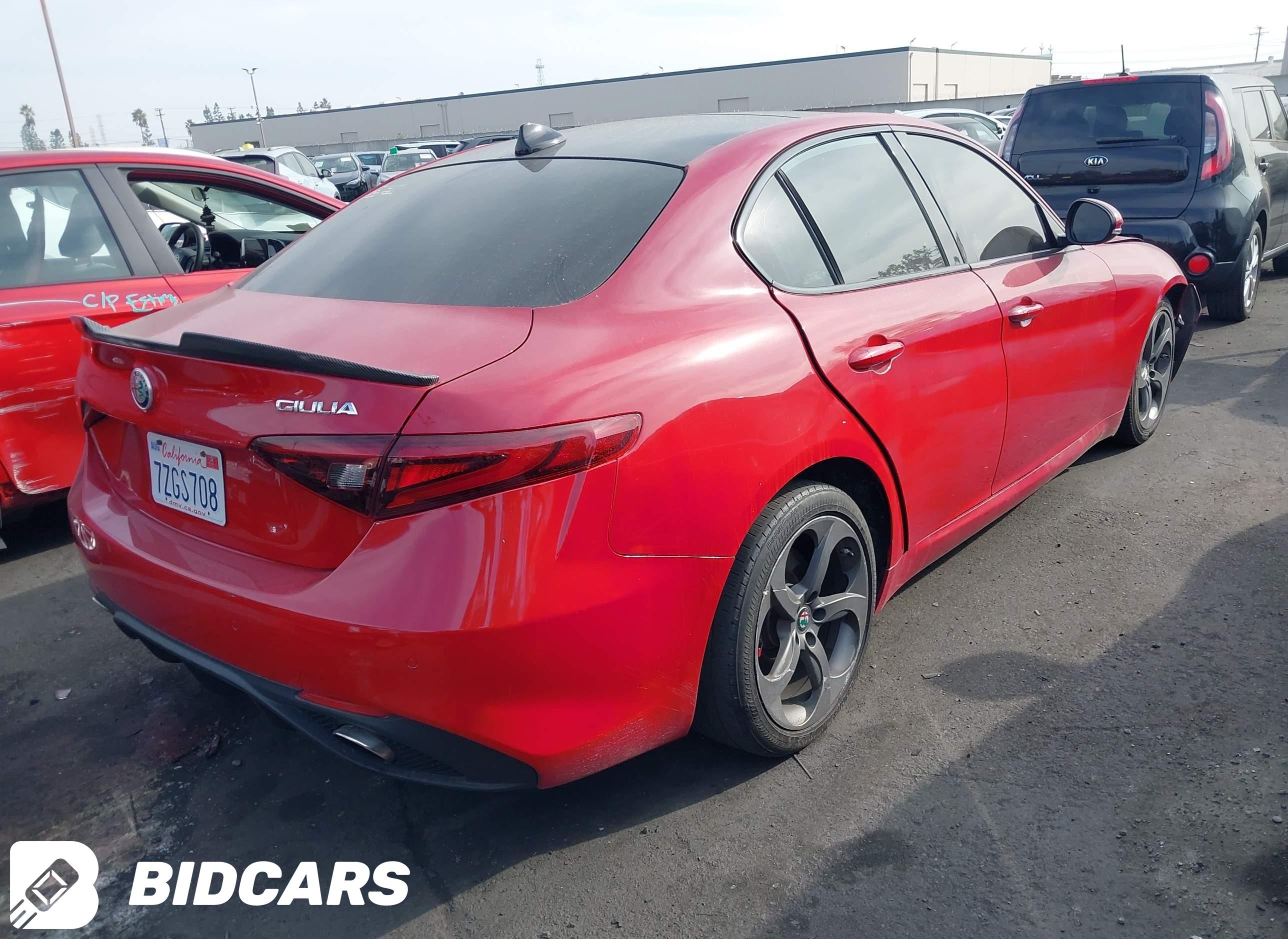 2017 Alfa Romeo Giulia, Rwd