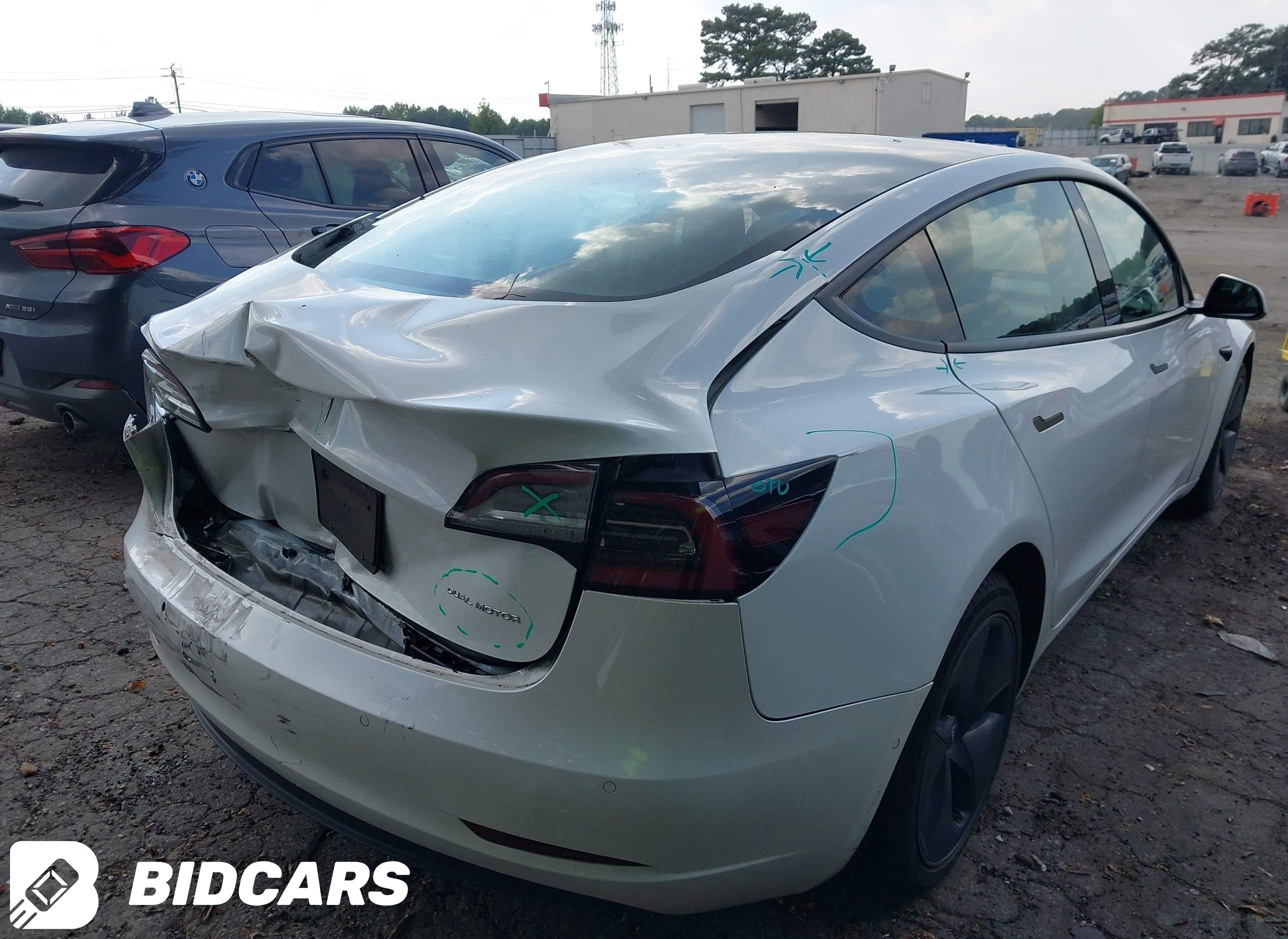 2022 Tesla Model 3, Long Rang...