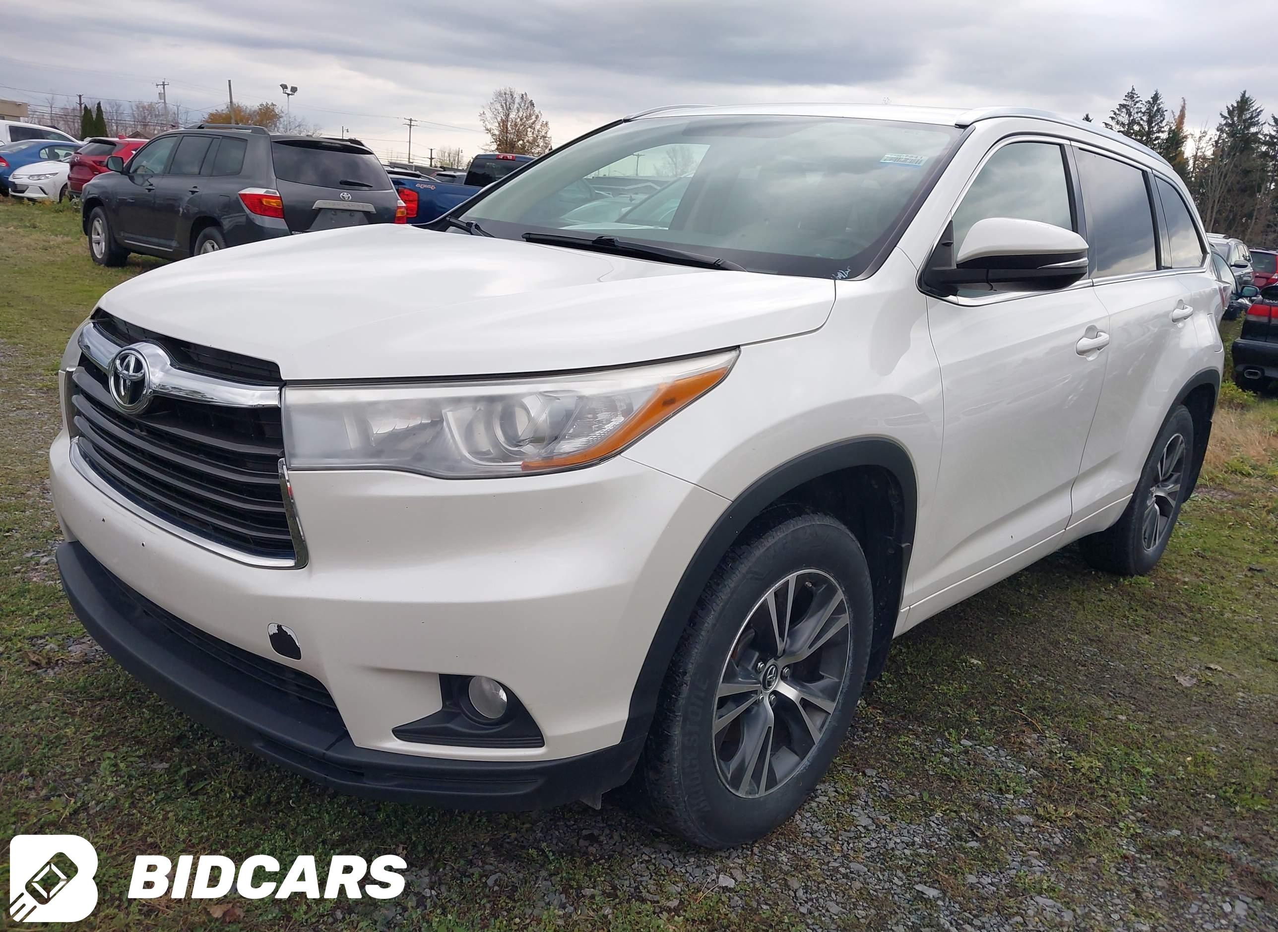 2016 Toyota Highlander, Xle V6