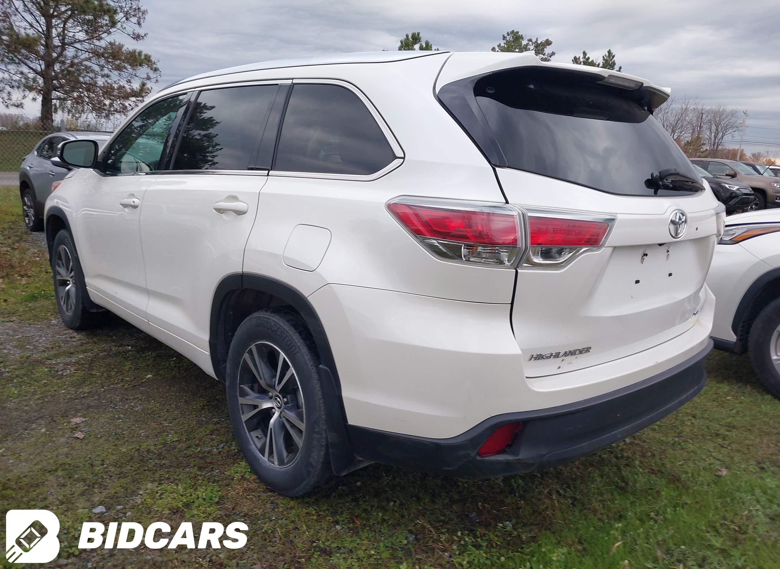 2016 Toyota Highlander, Xle V6