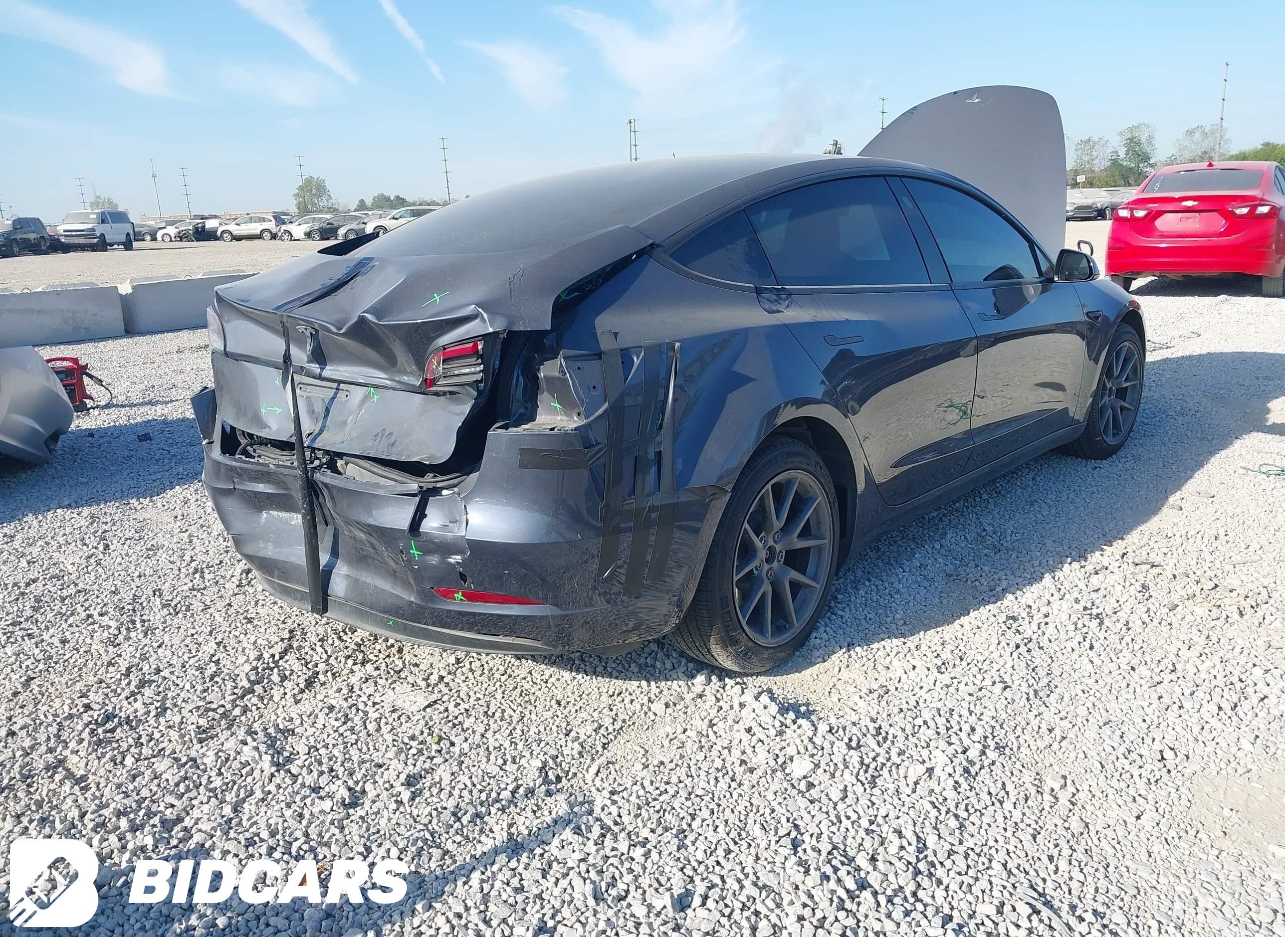 2023 Tesla Model 3, Rear-Whee...