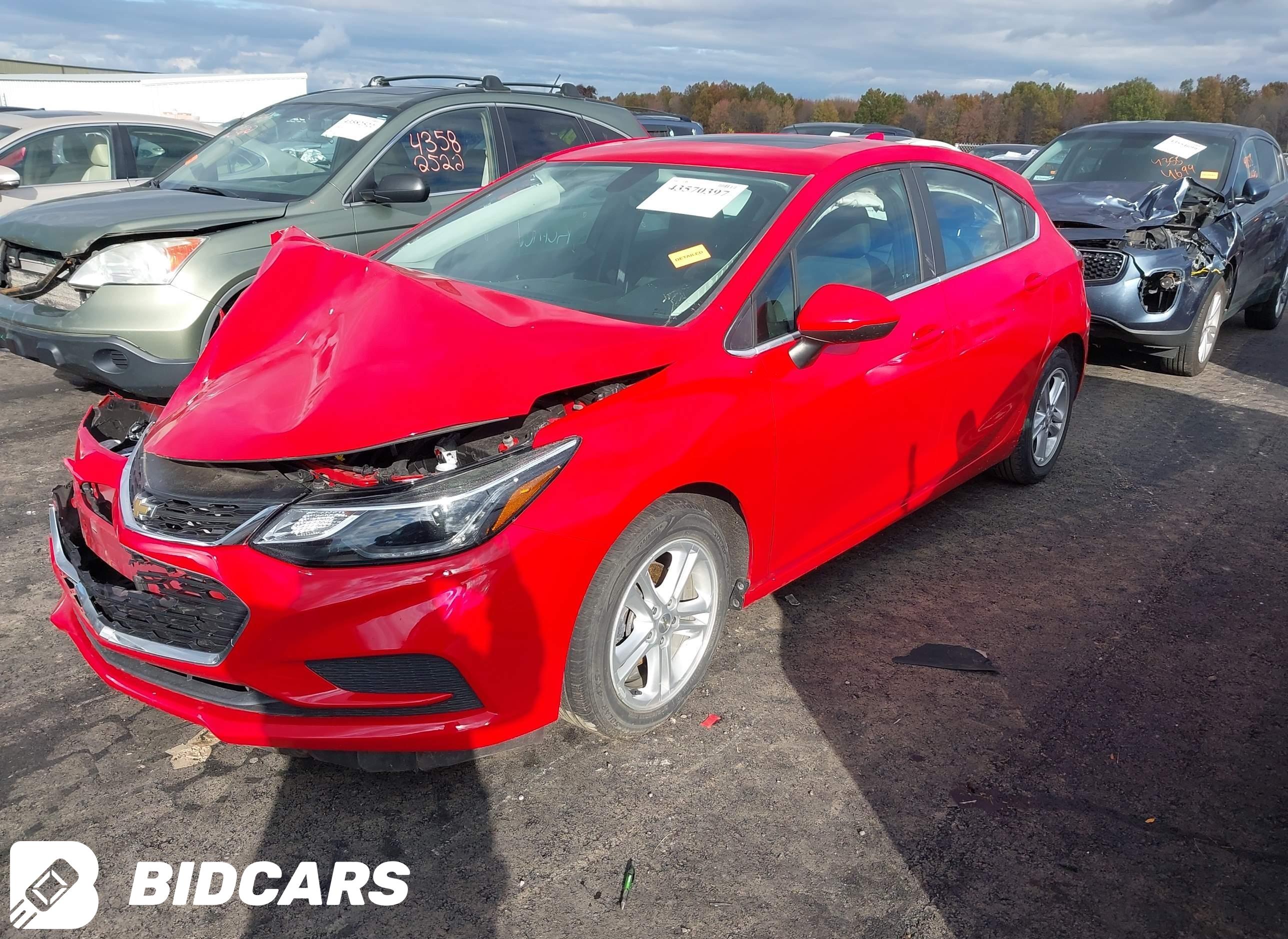 2017 Chevrolet Cruze, Lt Auto