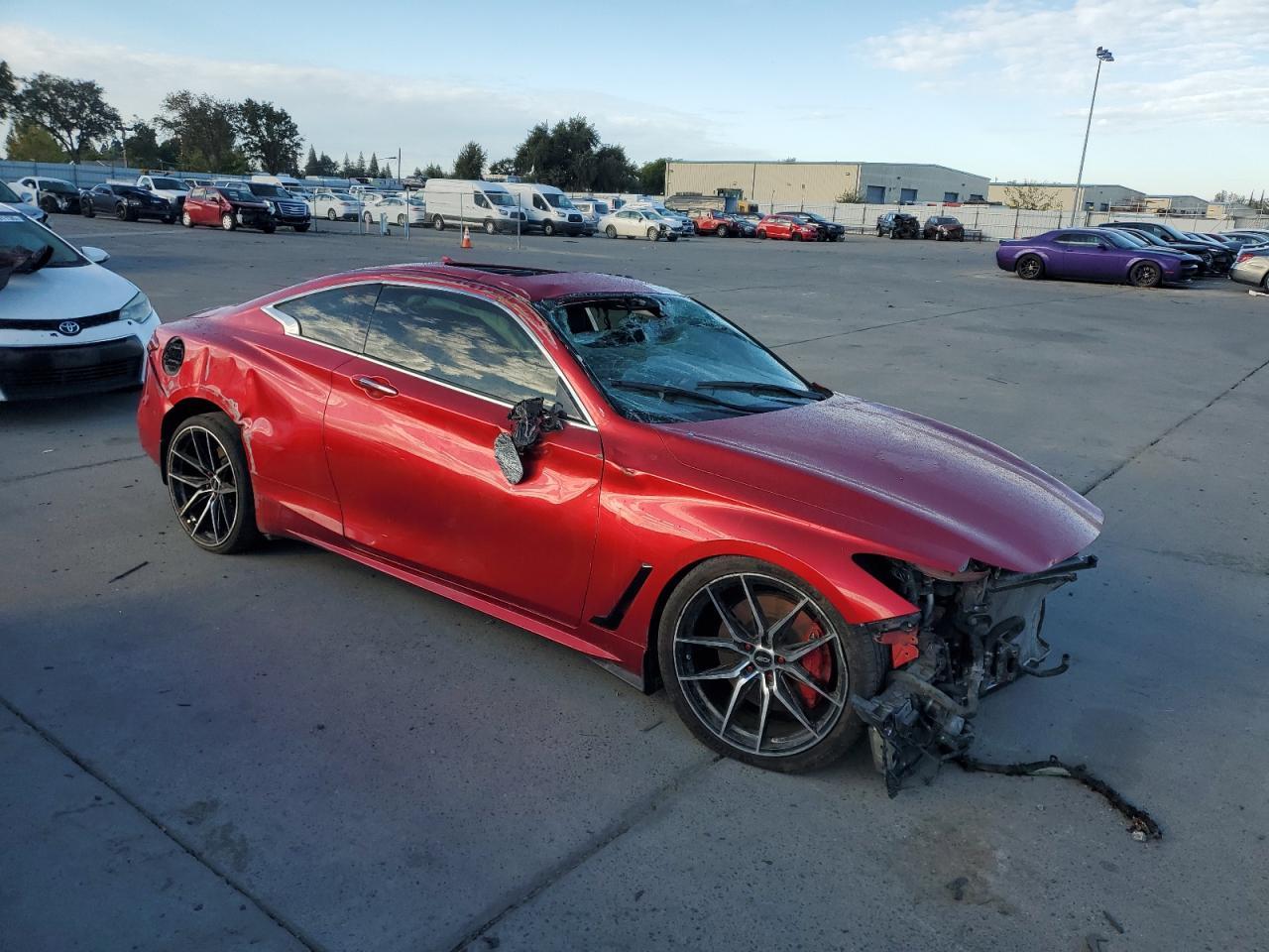 2021 Infiniti Q60, Red Sport 400