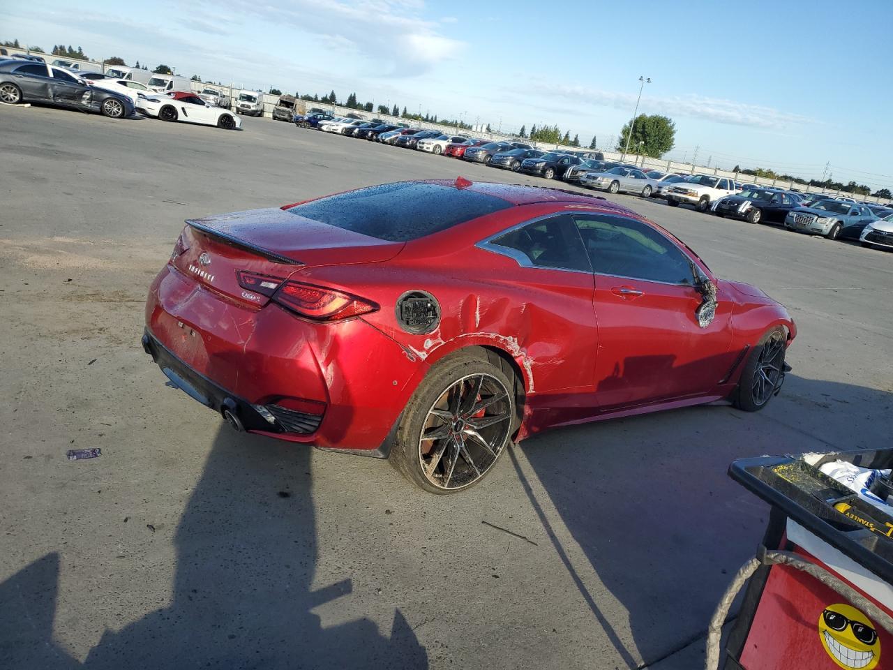 2021 Infiniti Q60, Red Sport 400