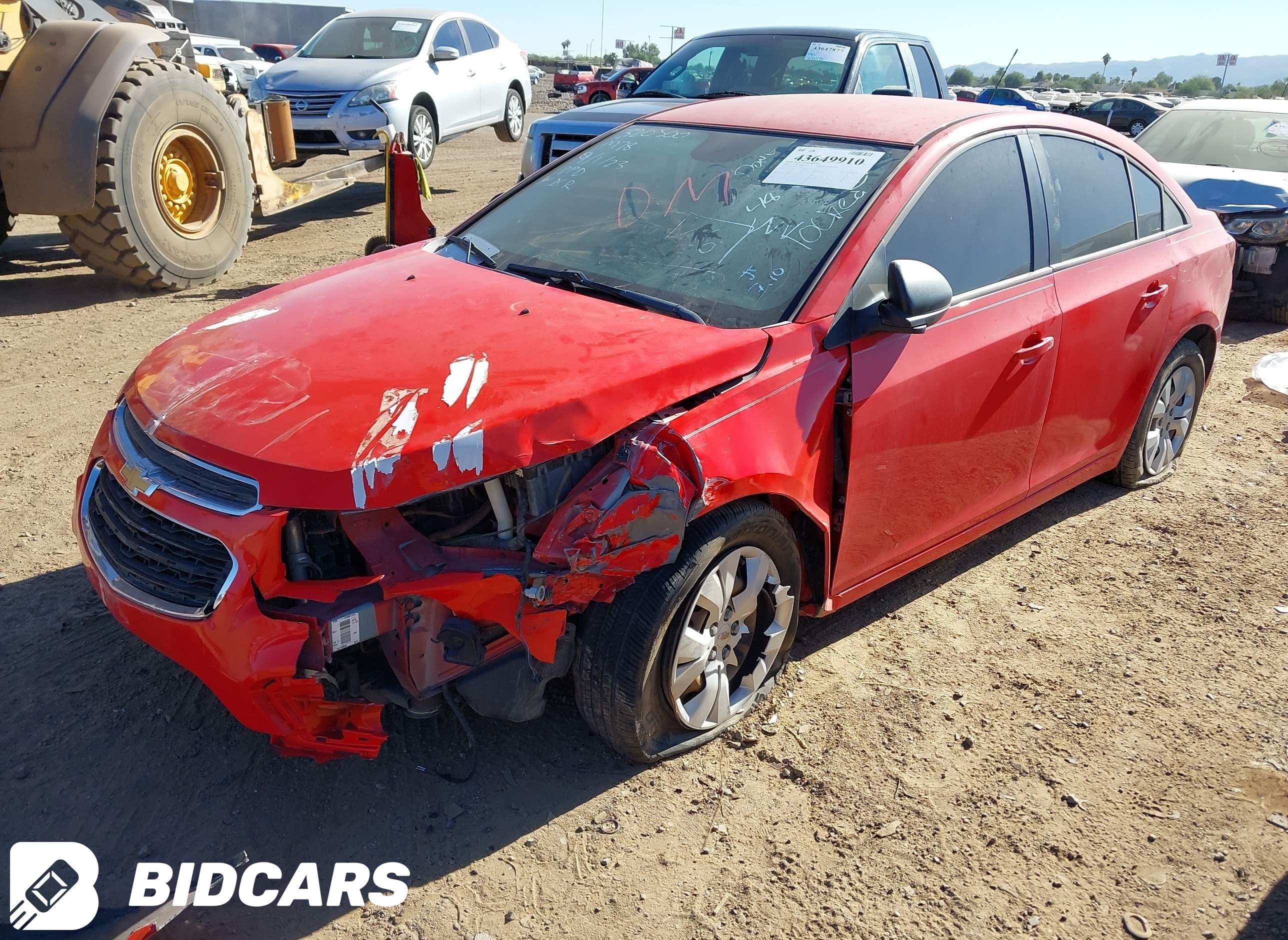 2016 Chevrolet Cruze, Limited...