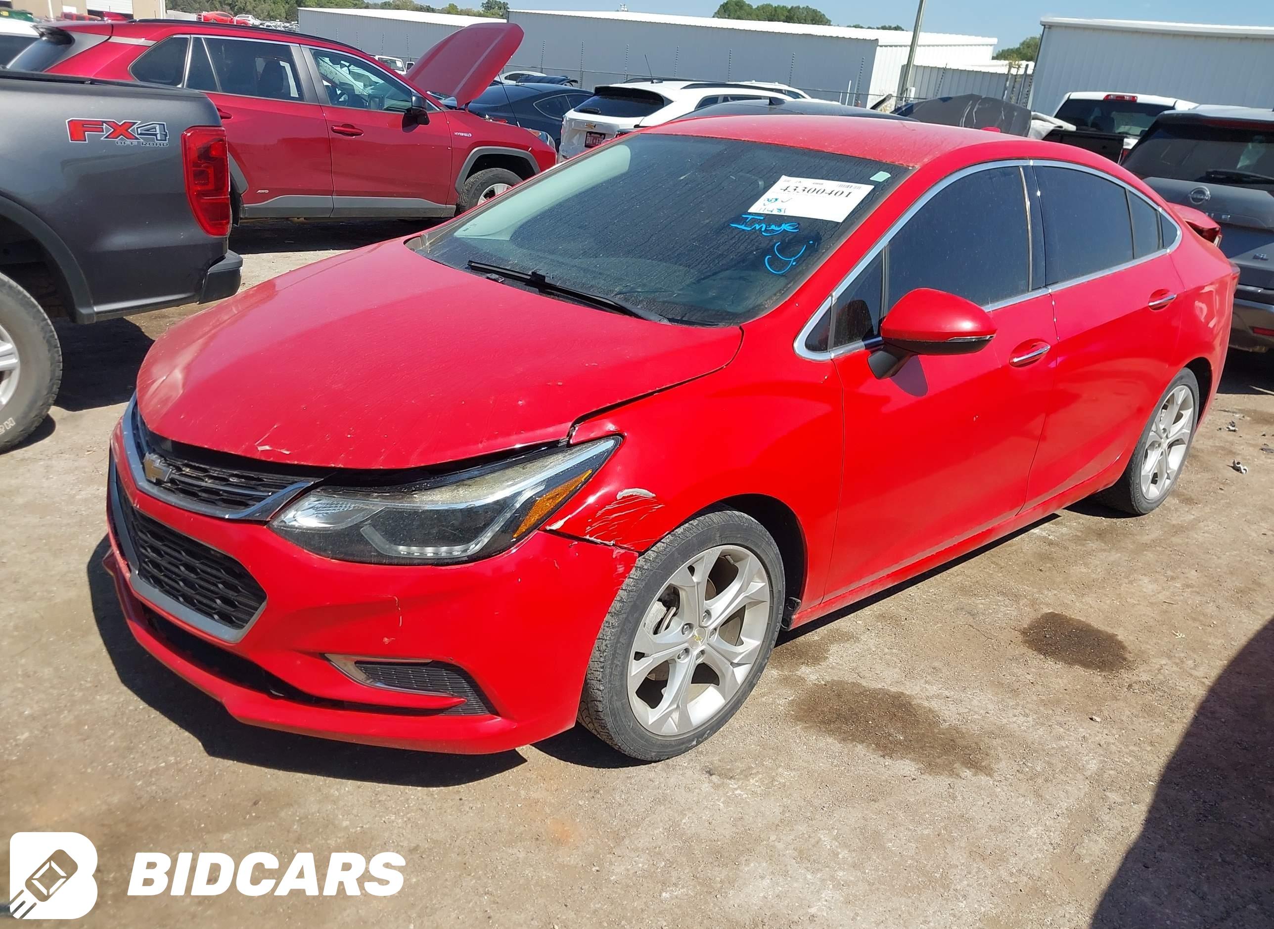 2017 Chevrolet Cruze, Premier...