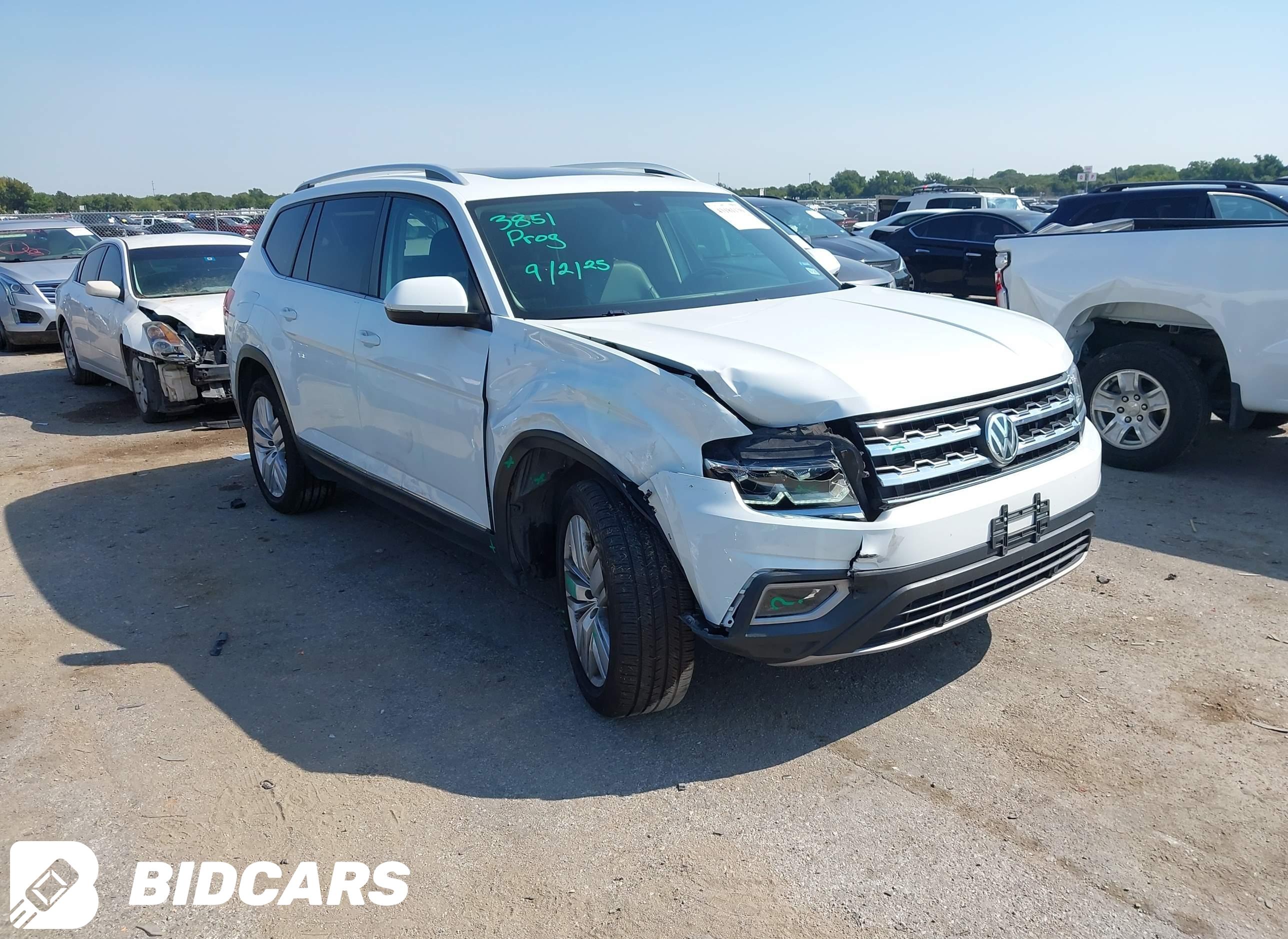 2019 Volkswagen Atlas, 3.6L V...