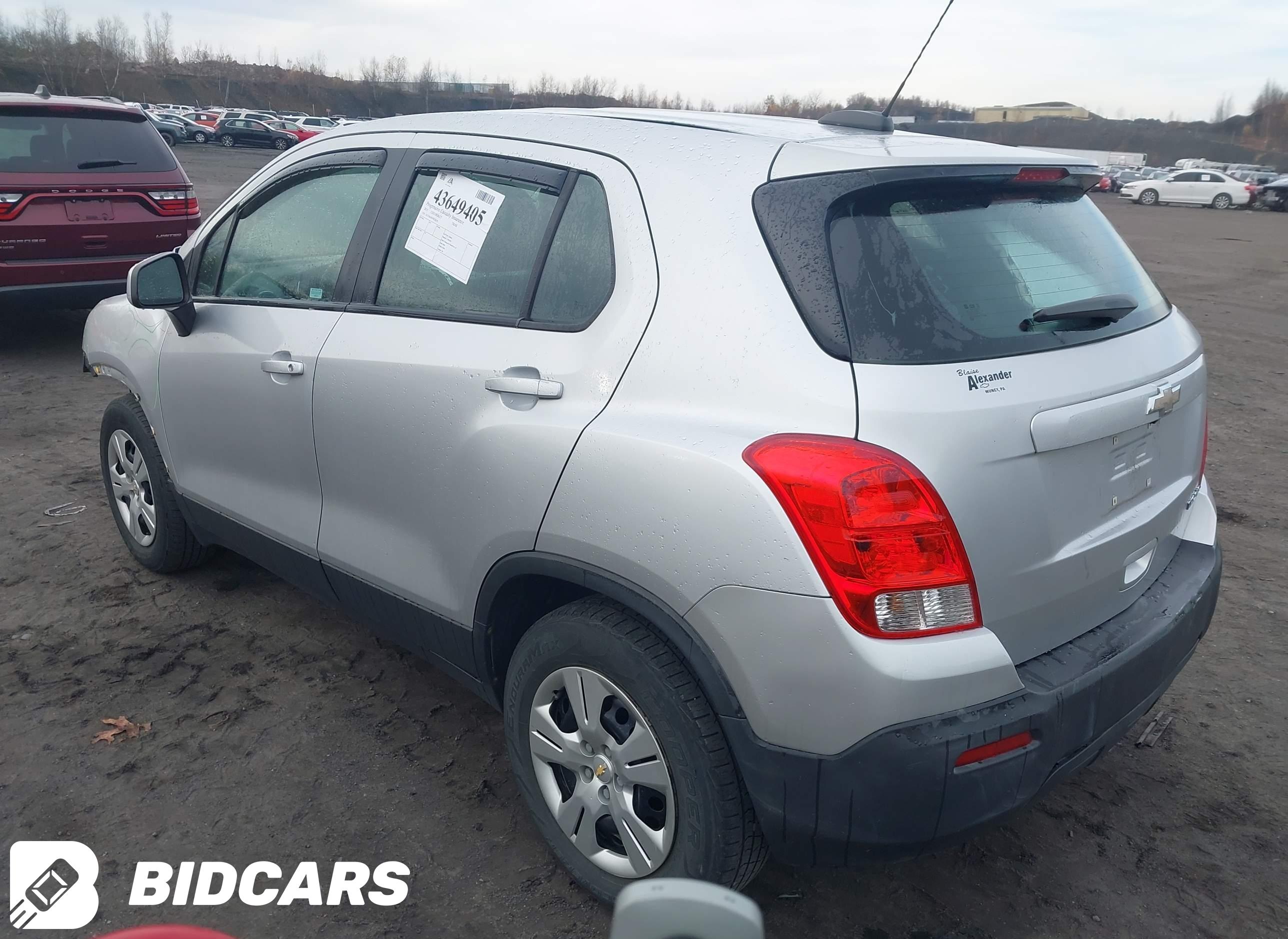 2015 Chevrolet Trax, 1LS