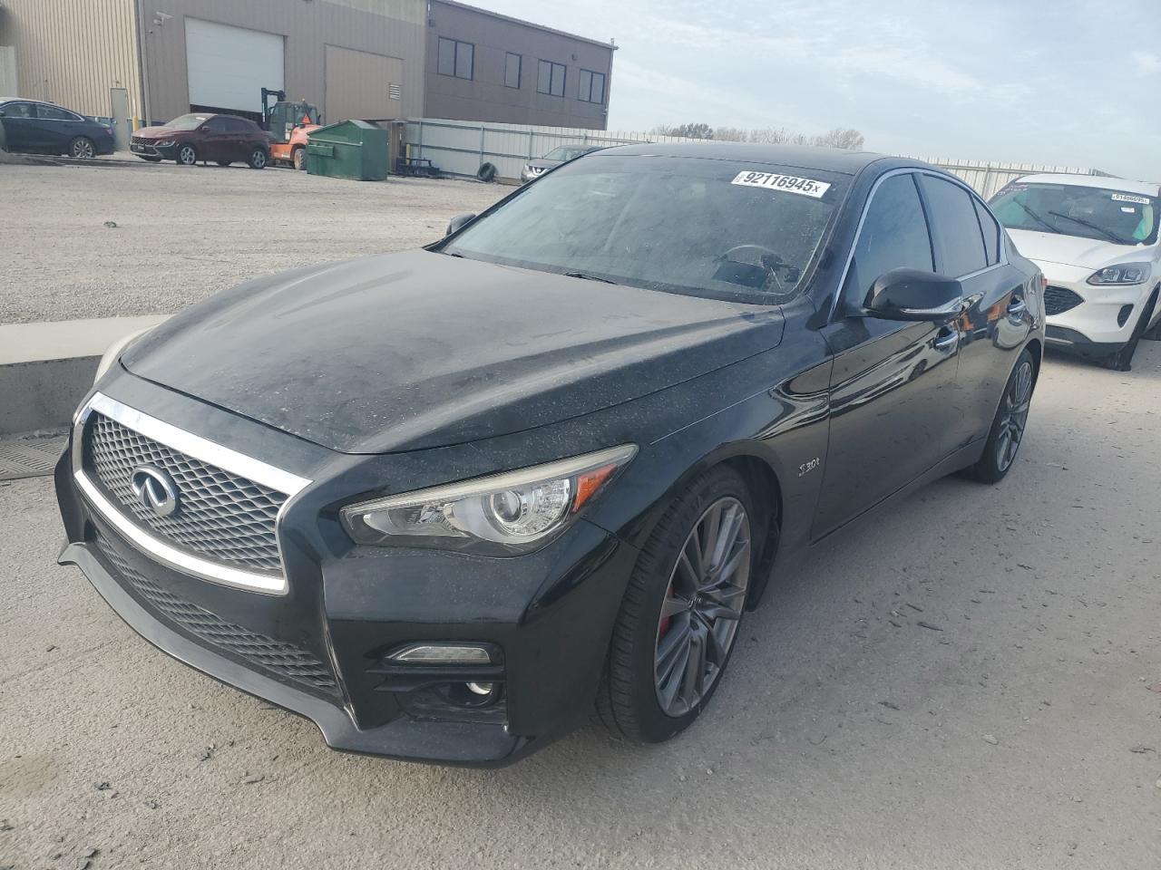 2017 Infiniti Q50, Red Sport 400
