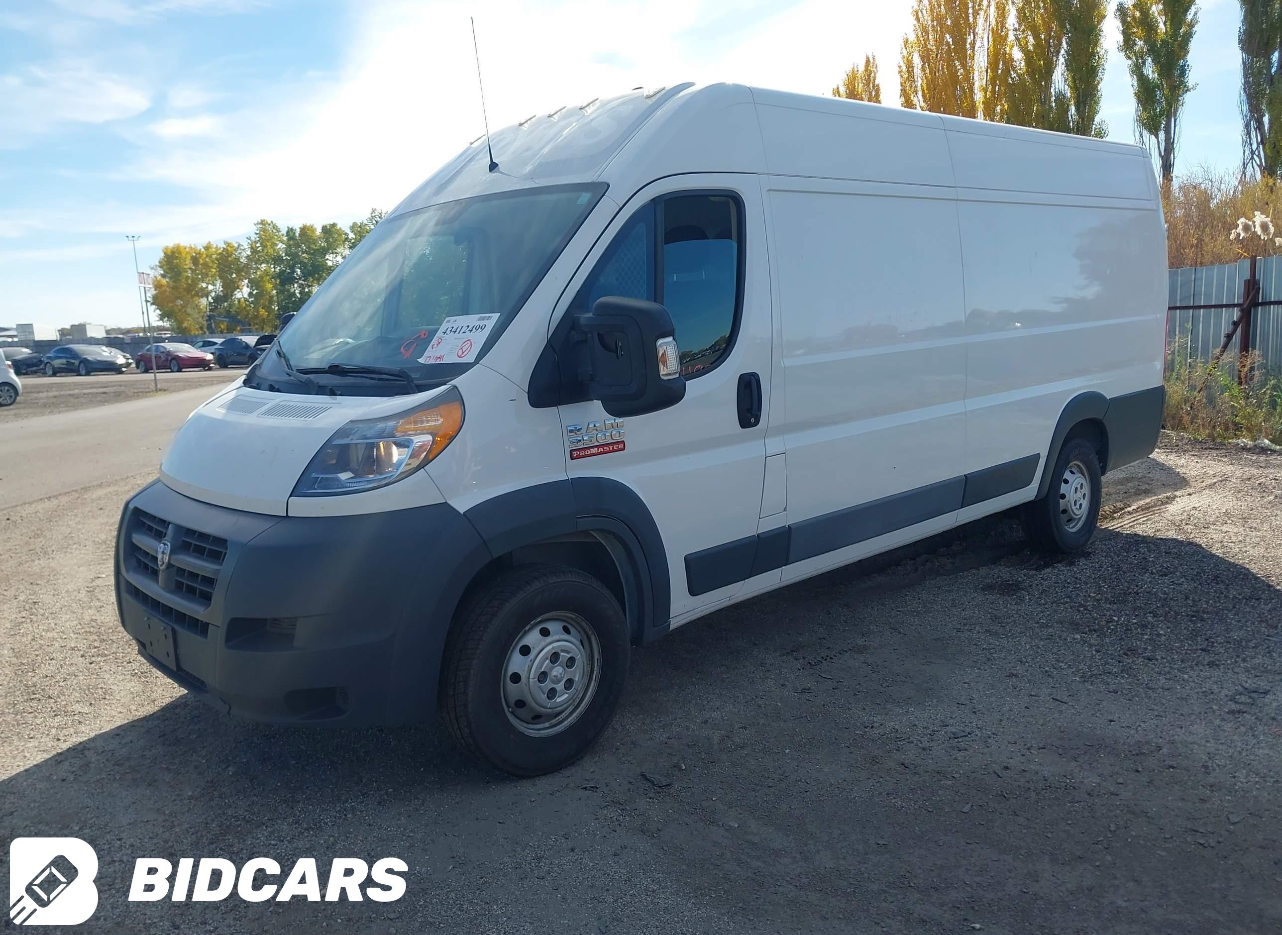 2016 RAM Promaster, 3500 High...