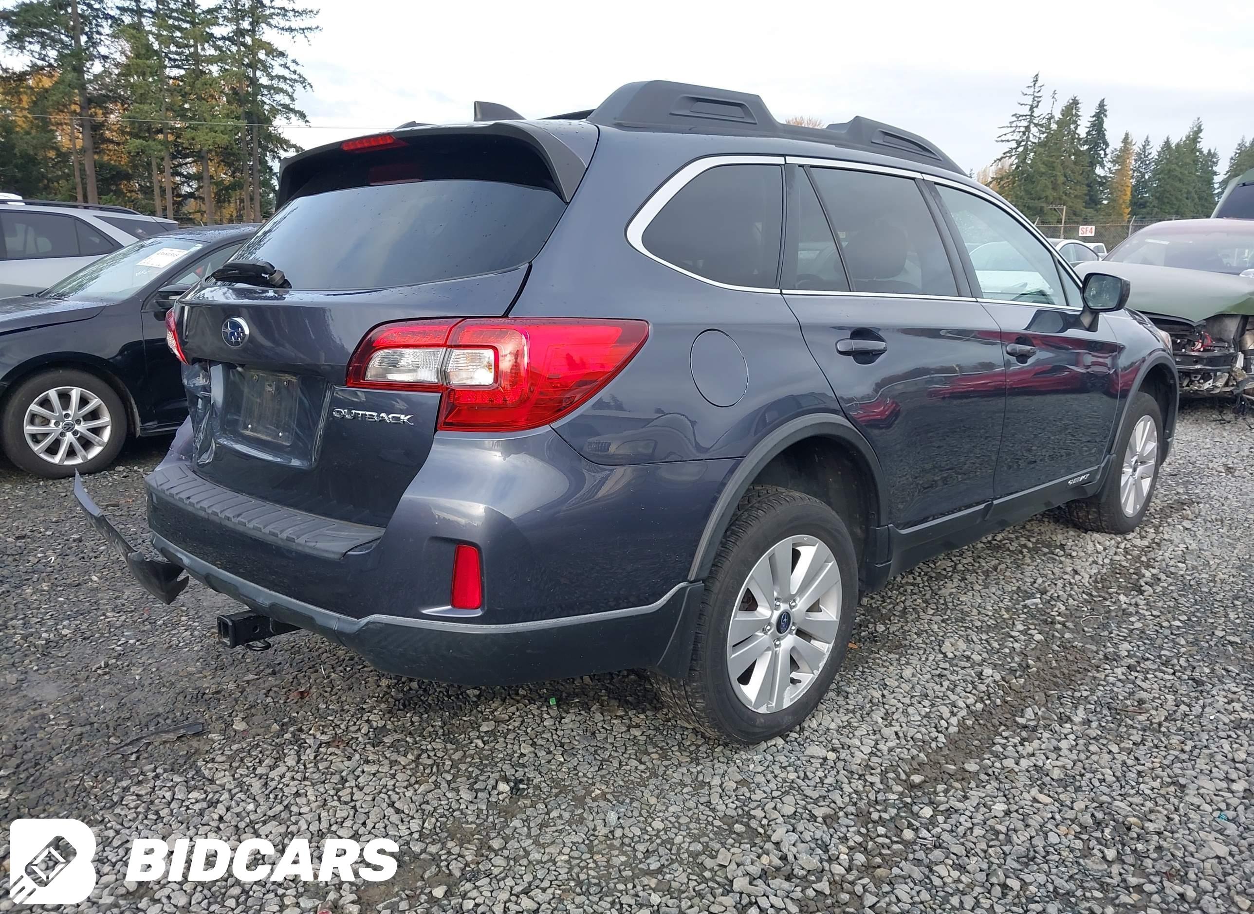 2017 Subaru Outback, 2.5I Pre...