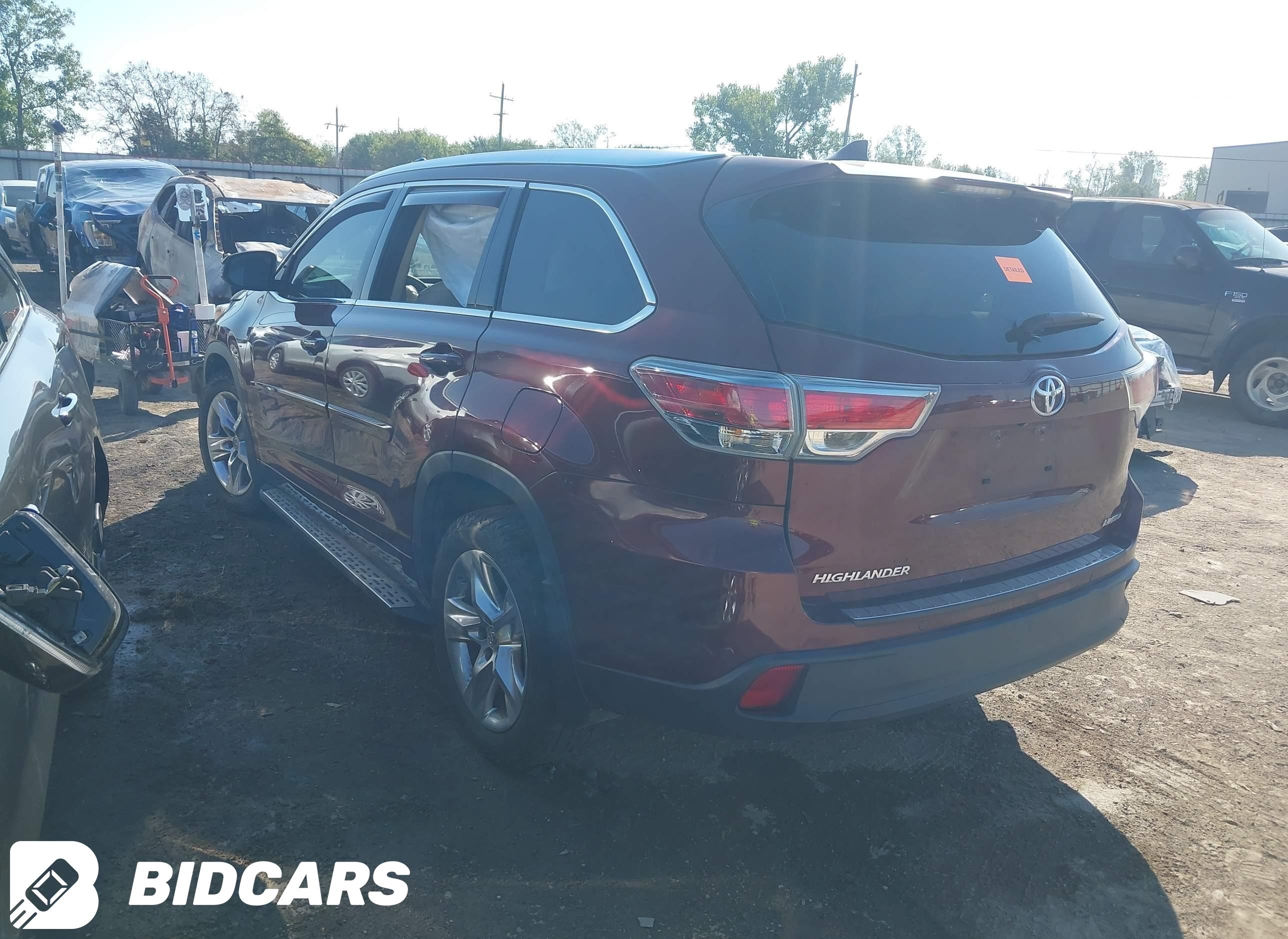 2015 Toyota Highlander, Limit...