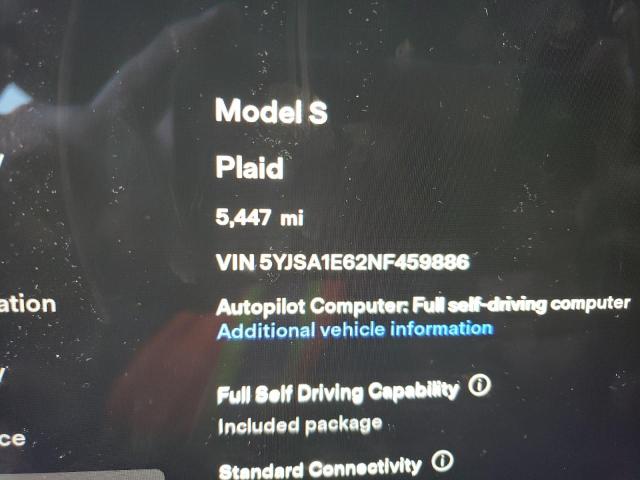 TESLA MODEL S  , 2022