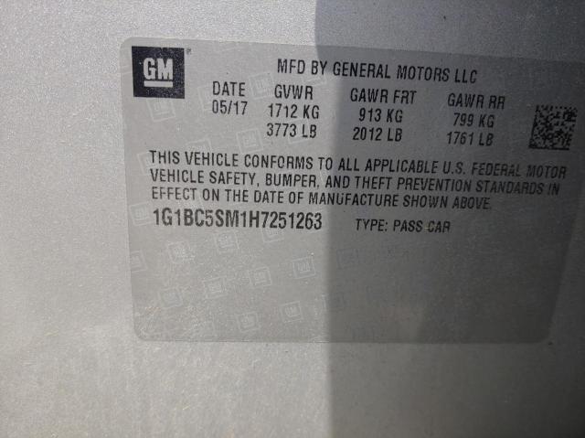 CHEVROLET CRUZE  , 2017