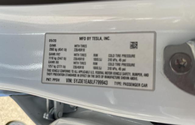 TESLA MODEL 3 LONG RANGE , 2020