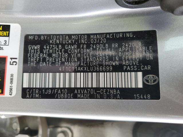 TOYOTA CAMRY  , 2019