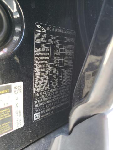 JAGUAR F- PACE , 2019