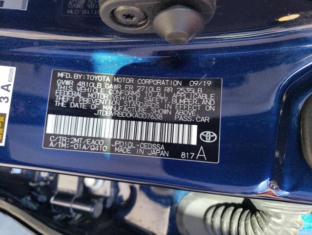 TOYOTA  MIRAI , 2019