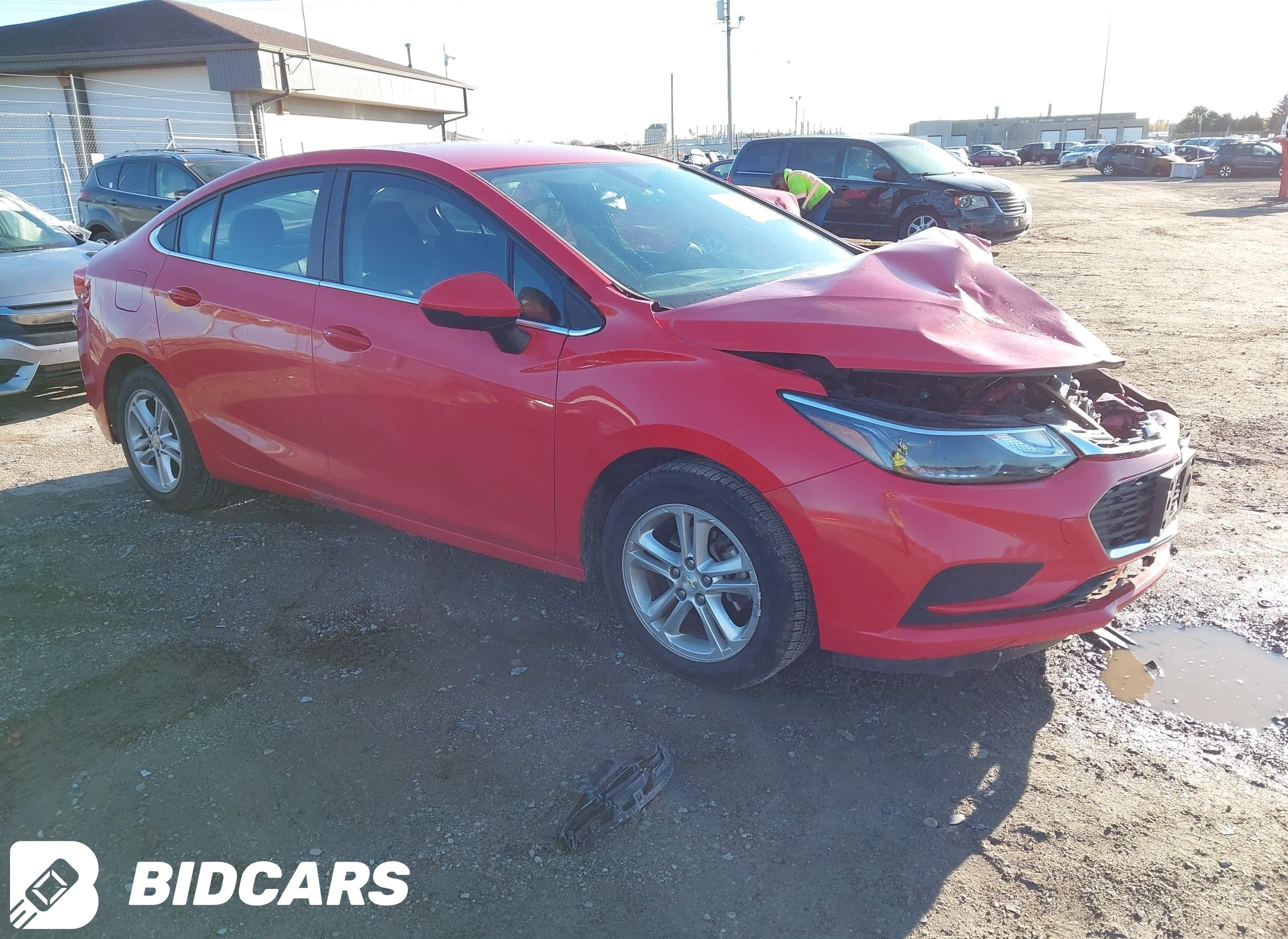 2018 Chevrolet Cruze, Lt Auto