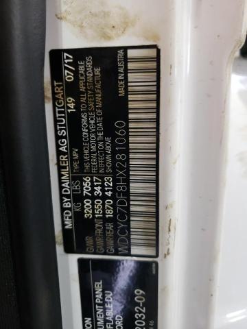  MERCEDES-BENZ G-CLASS , 2017