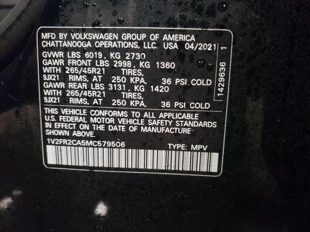 VOLKSWAGEN ATLAS  , 2021