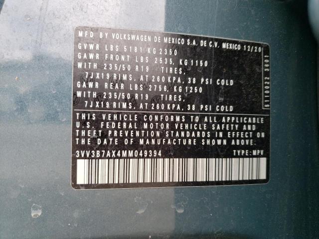 VOLKSWAGEN TIGUAN  , 2021