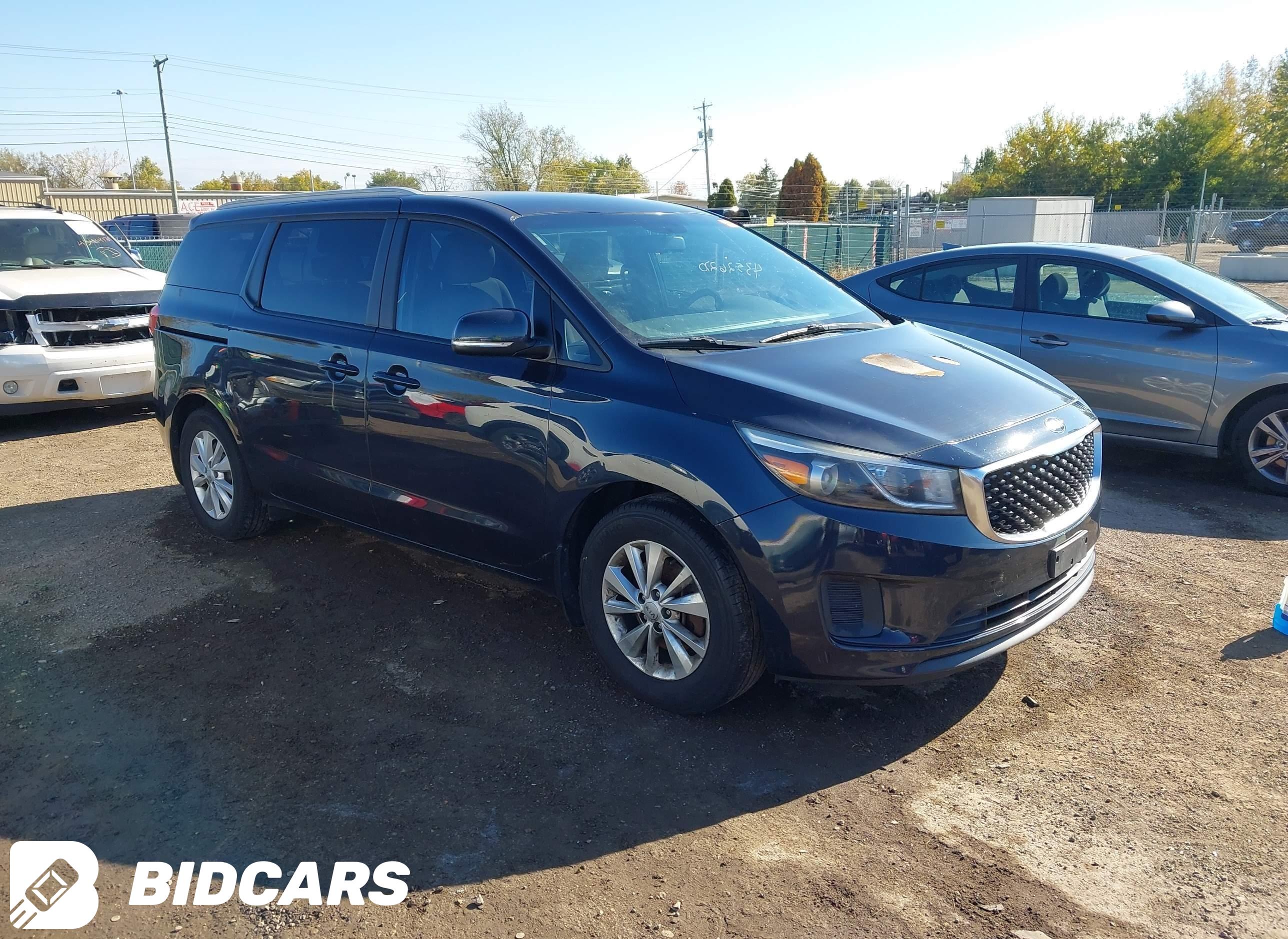 2015 KIA Sedona, LX