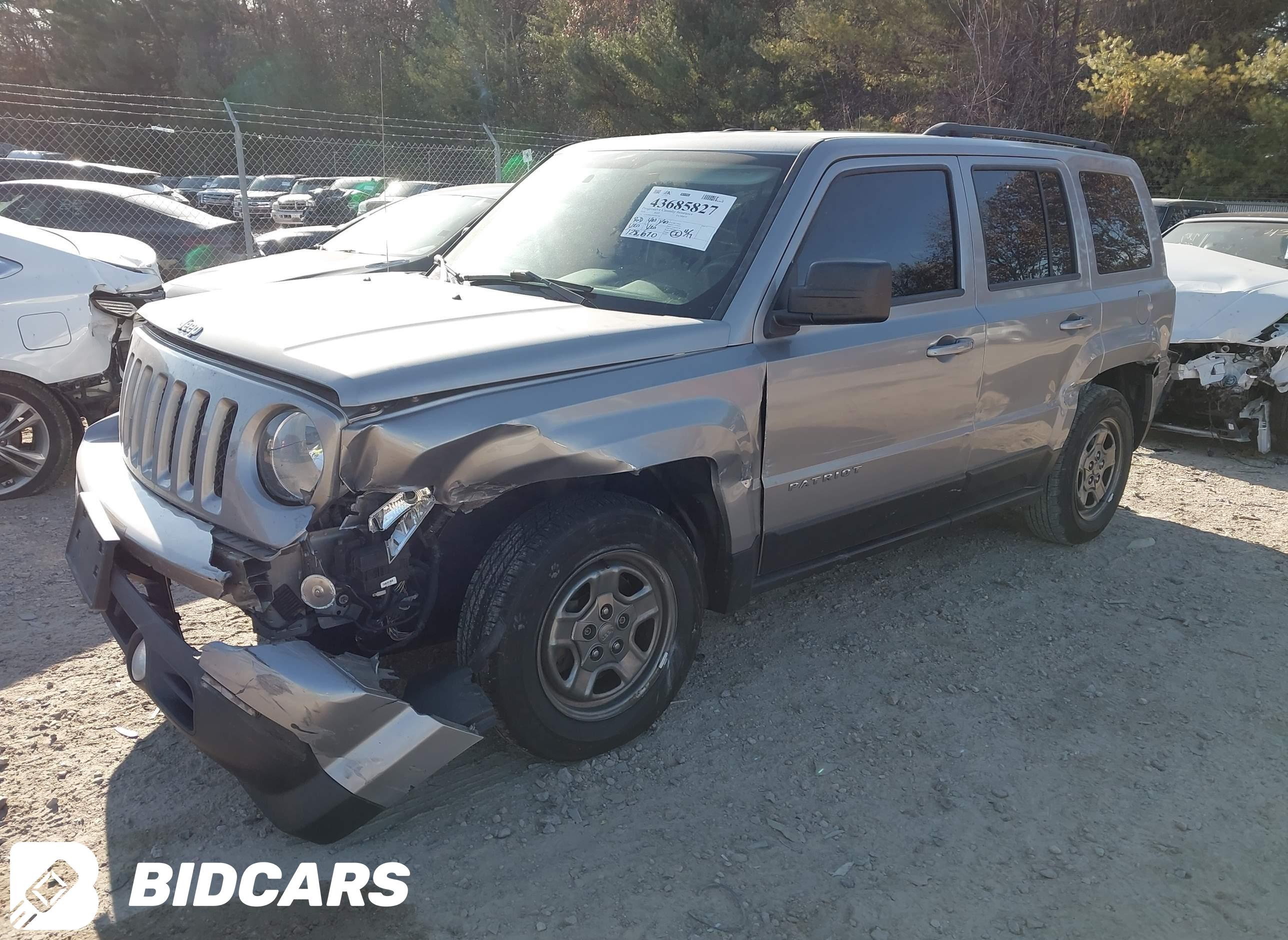 2016 Jeep Patriot, Sport