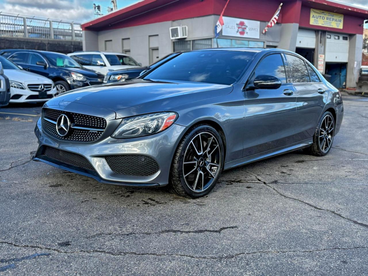 2017 Mercedes-Benz C-Class, 4...