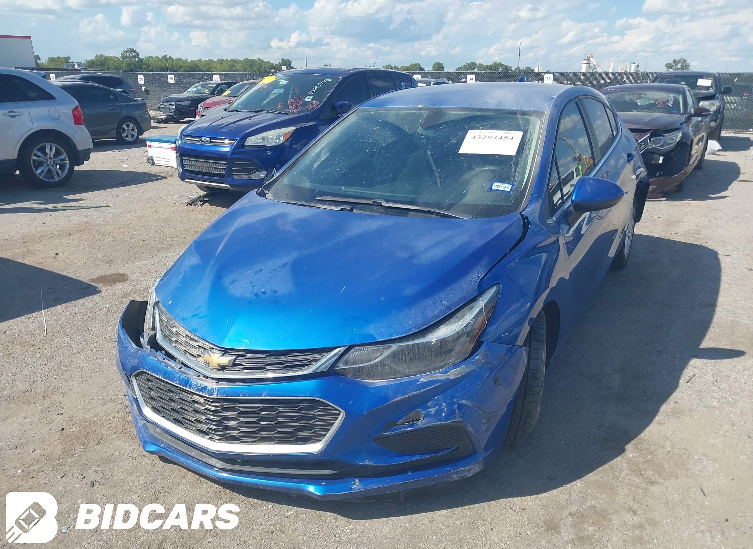 2018 Chevrolet Cruze, Lt Auto