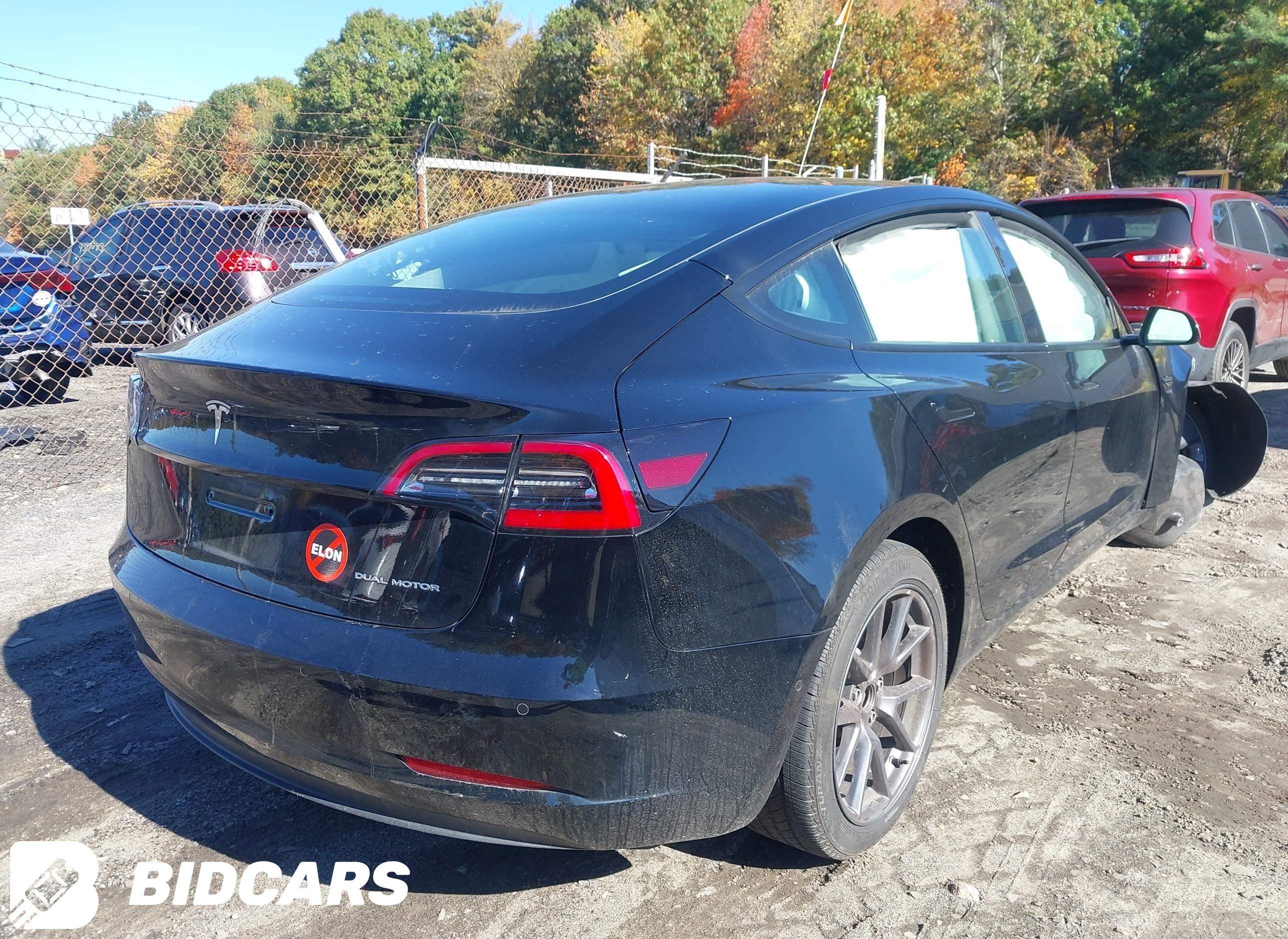 2022 Tesla Model 3, Long Rang...