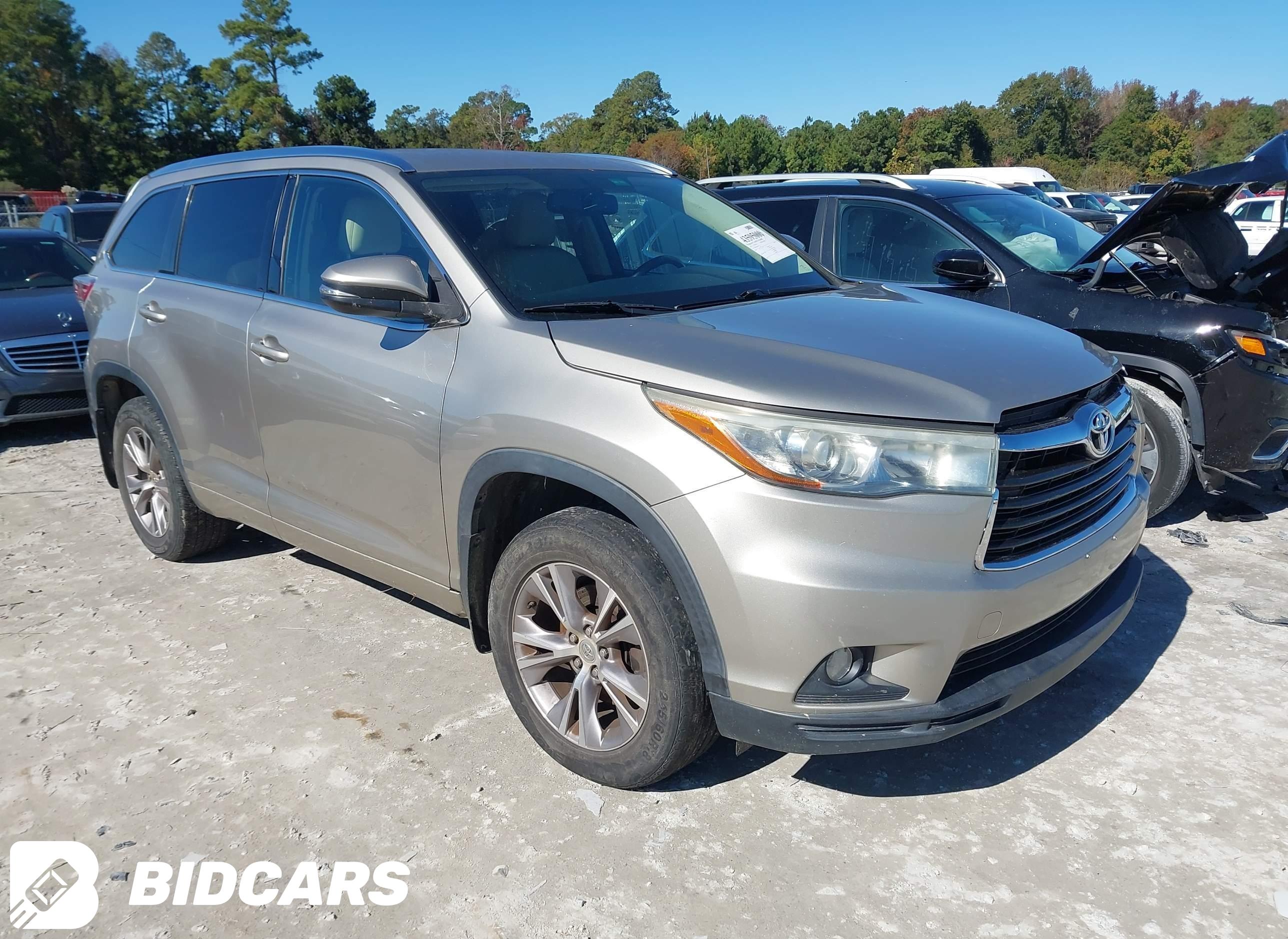 2015 Toyota Highlander, Xle V6