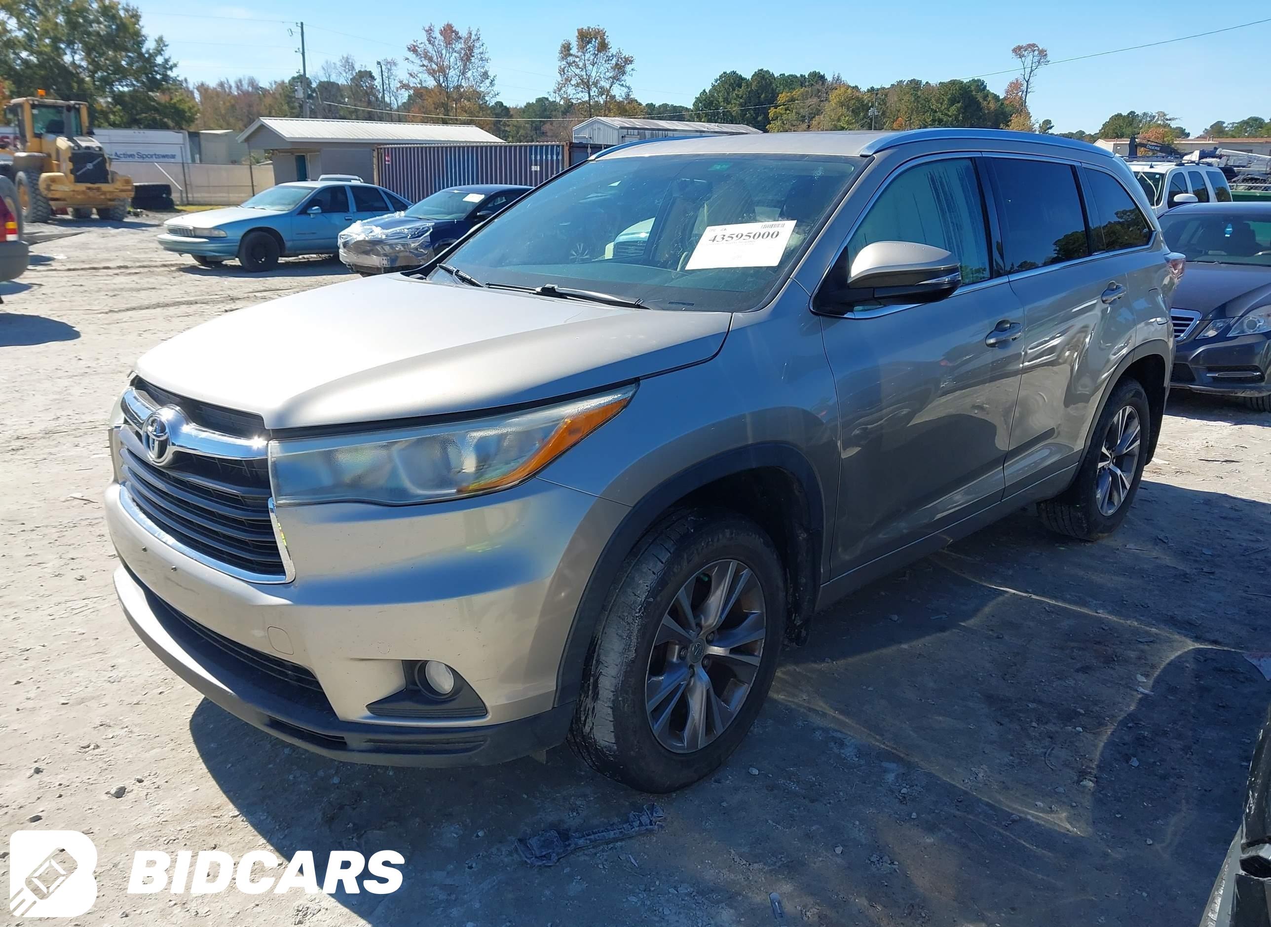 2015 Toyota Highlander, Xle V6