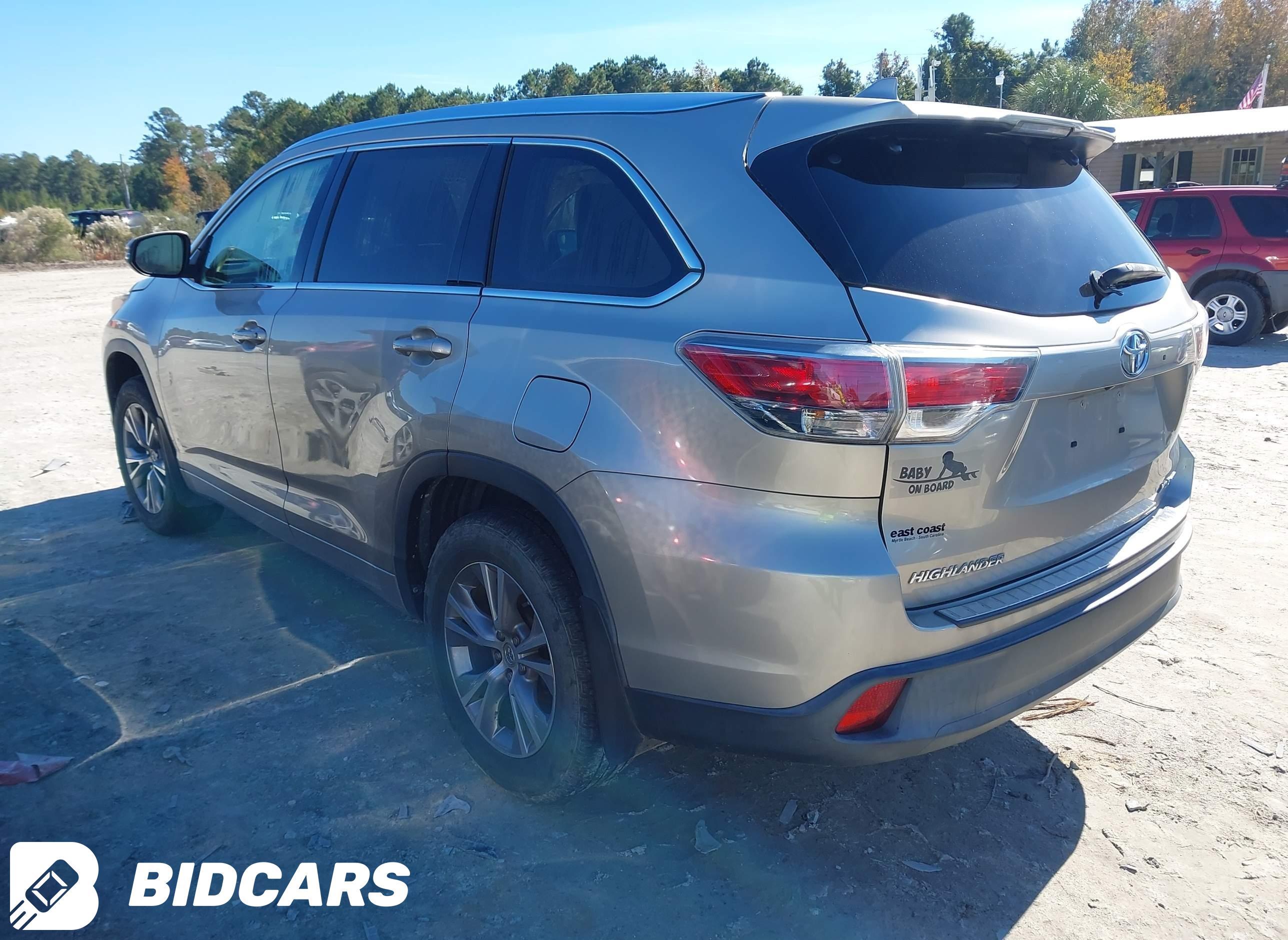 2015 Toyota Highlander, Xle V6