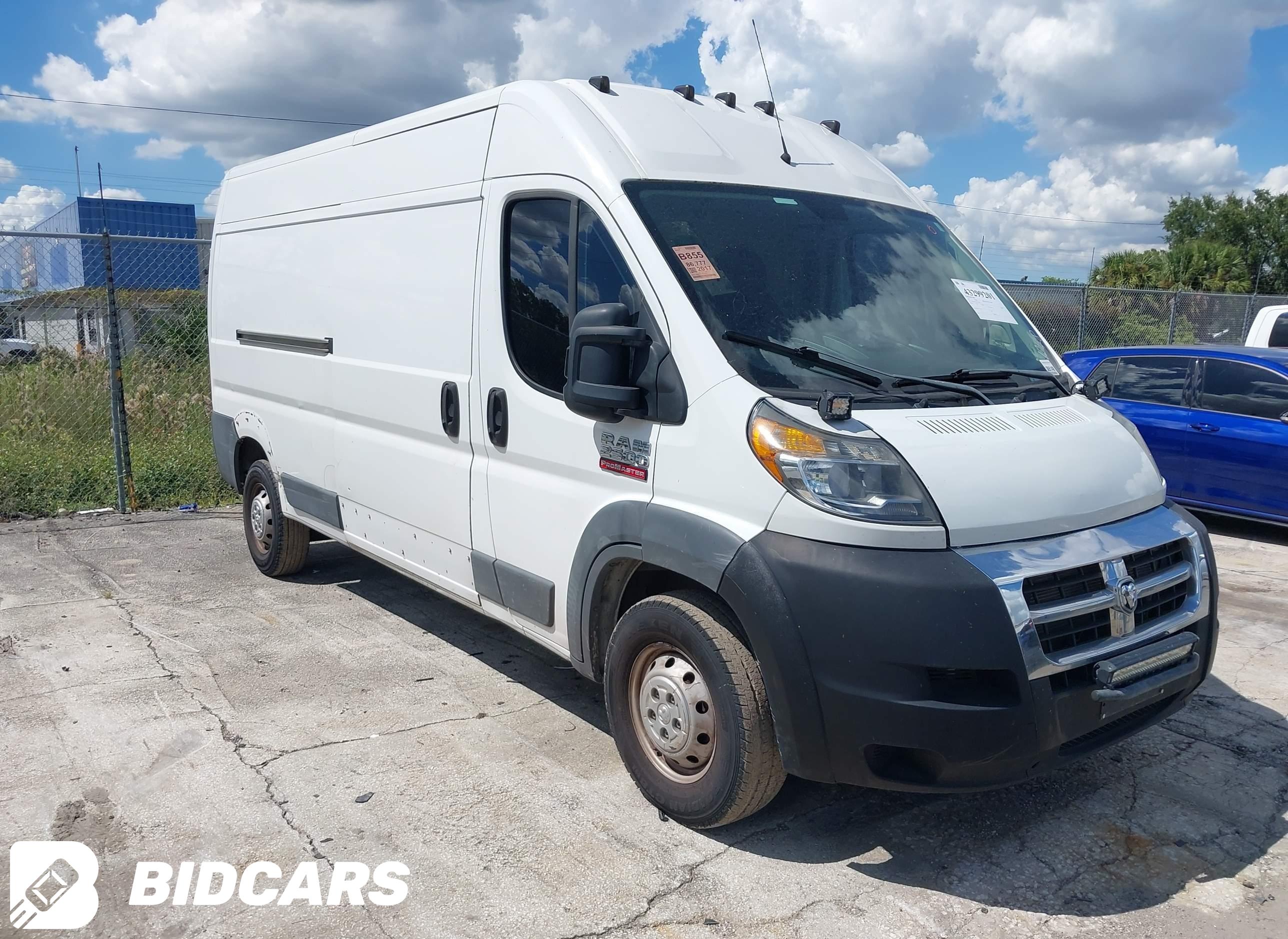 2017 RAM Promaster, 2500 High...