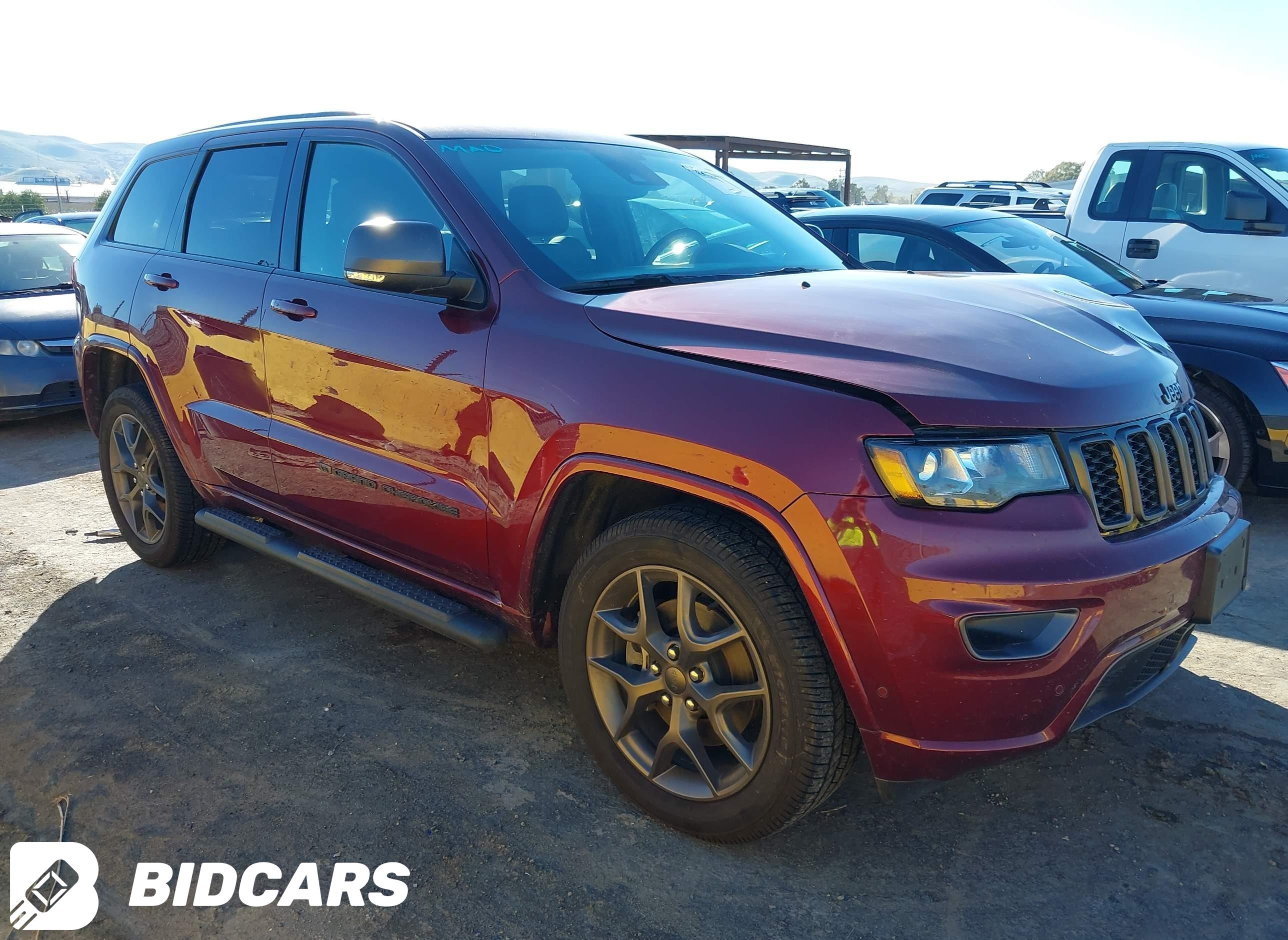 2021 Jeep Grand Cherokee, 80T...