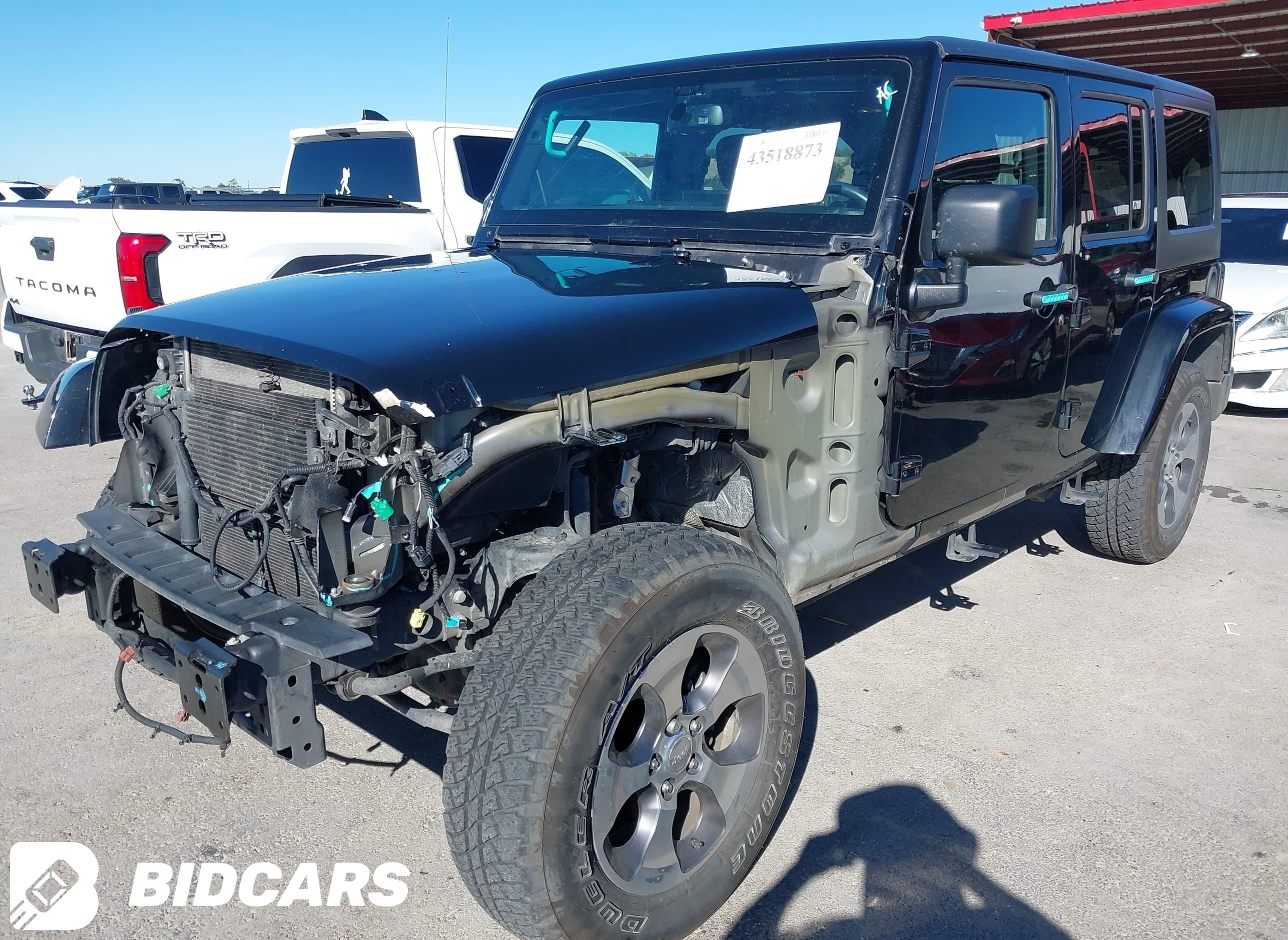 2016 Jeep Wrangler, Unlimited...