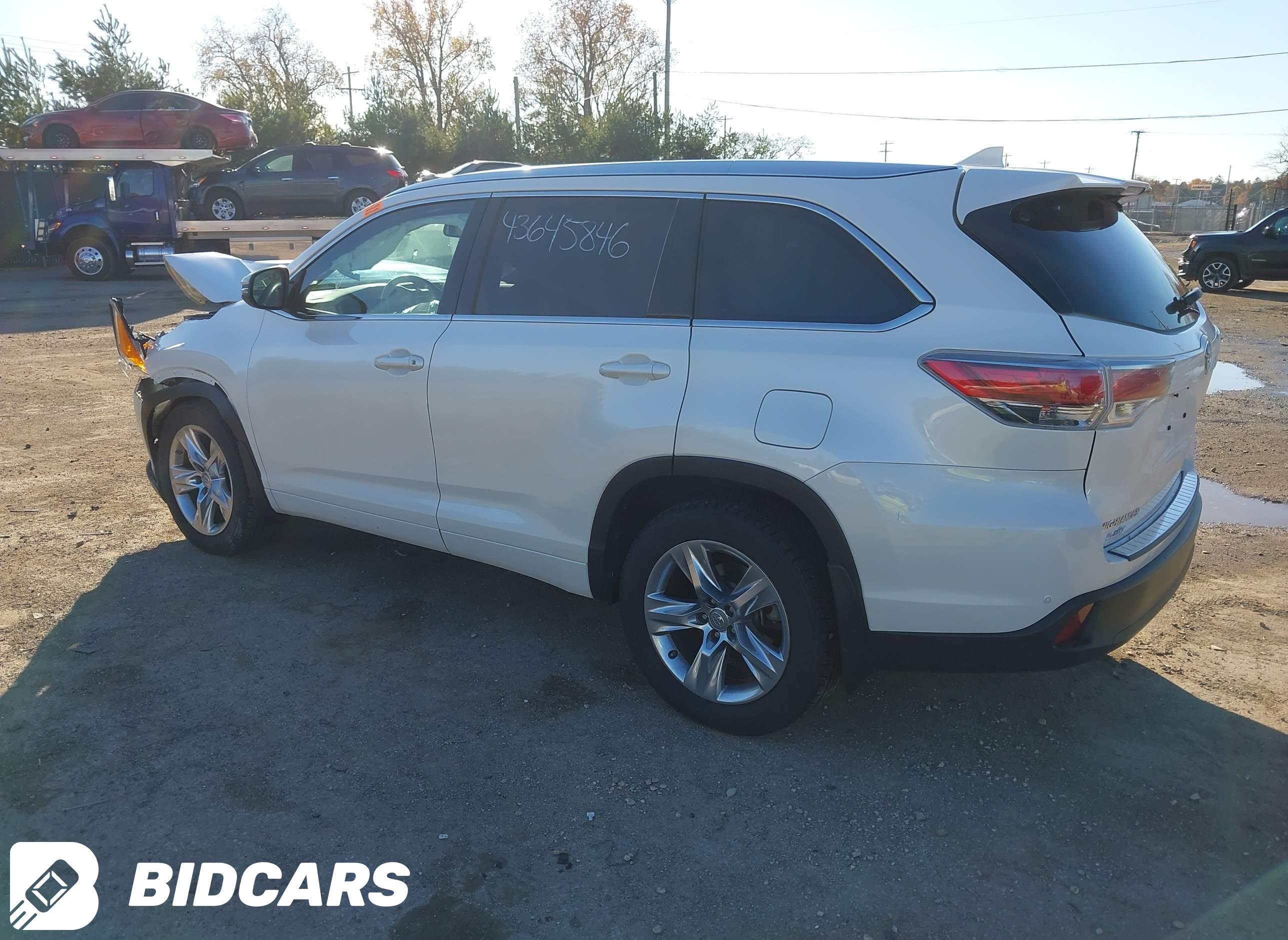 2015 Toyota Highlander, Limit...