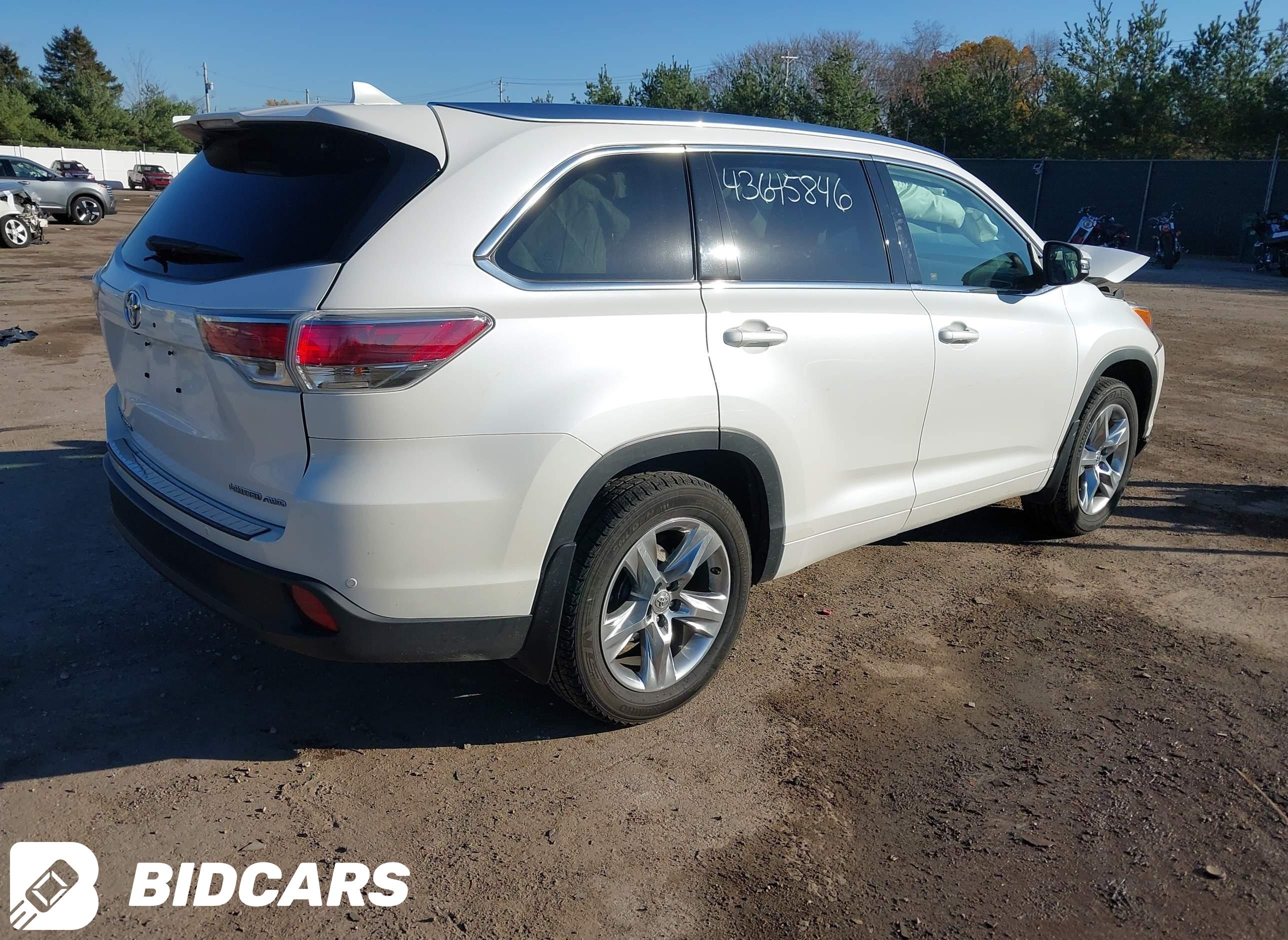 2015 Toyota Highlander, Limit...