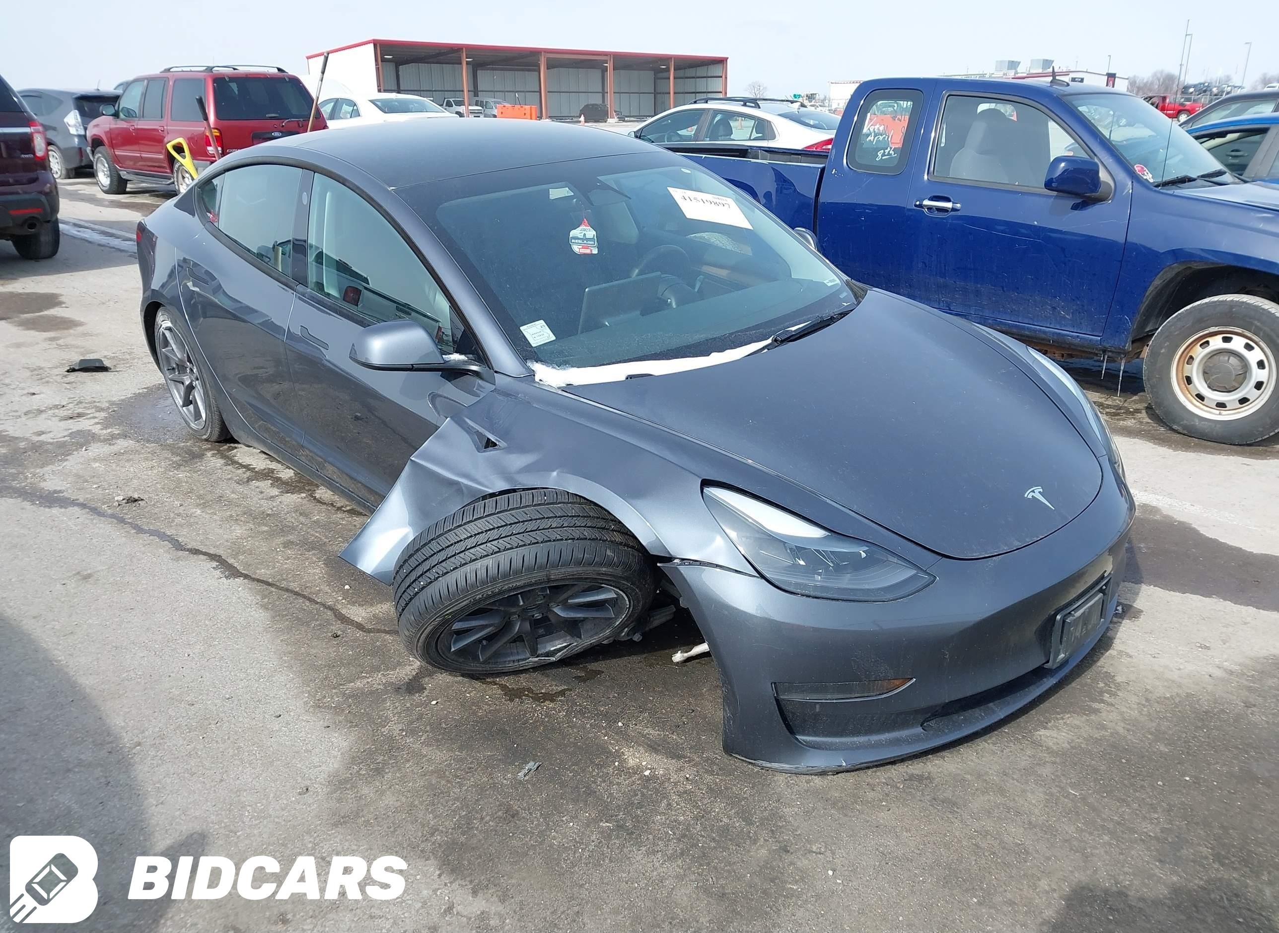 2023 Tesla Model 3, Rear-Whee...