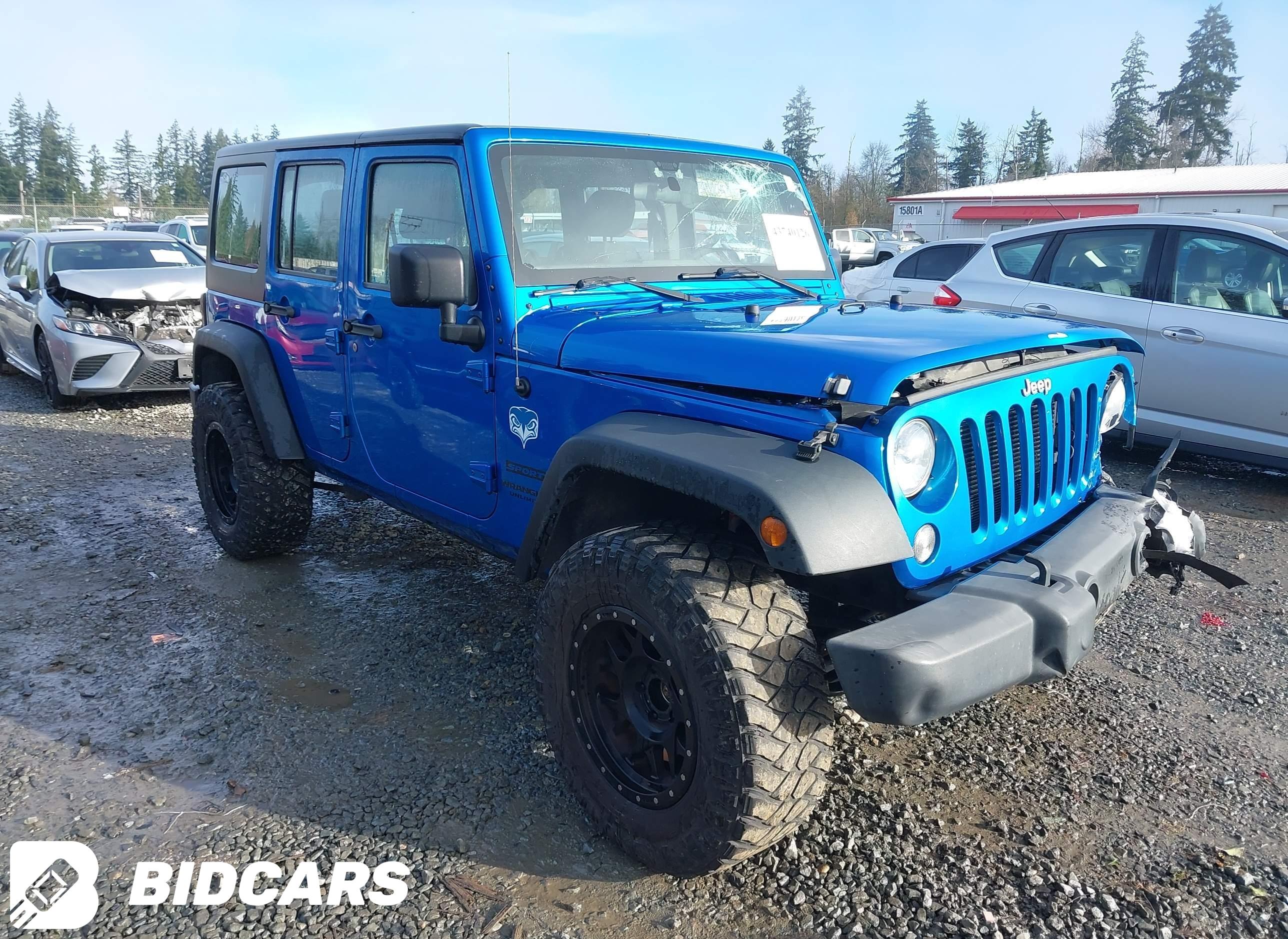 2015 Jeep Wrangler, Unlimited...