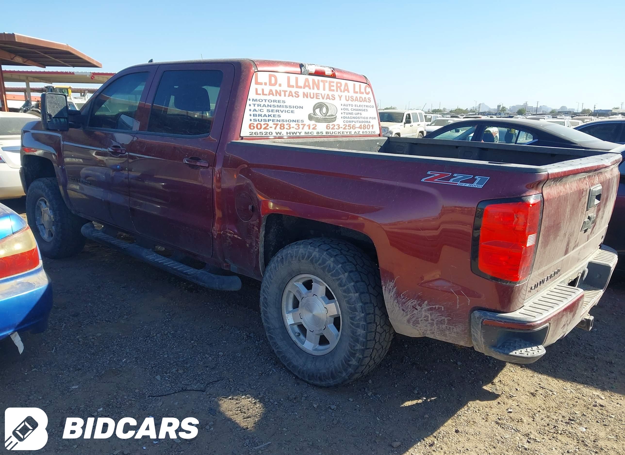 2017 Chevrolet Silverado 1500...