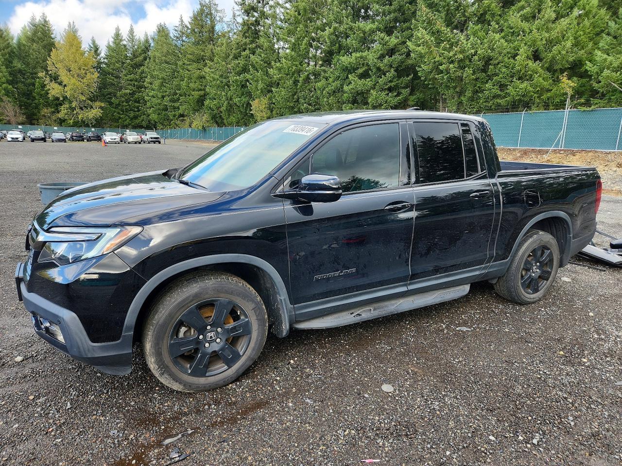 2017 Honda Ridgeline, Black E...